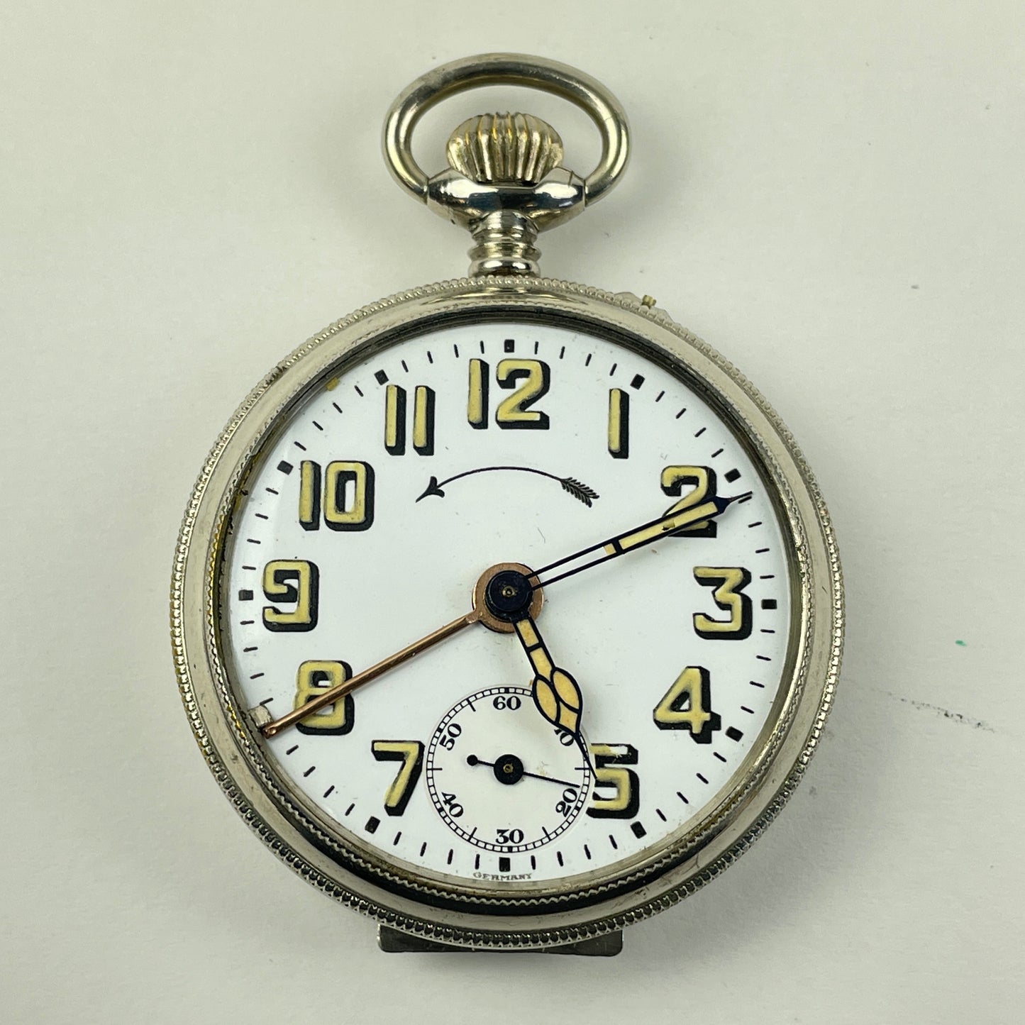 Lot 96- Swiss Pair of Travel Alarm Pocket Watches