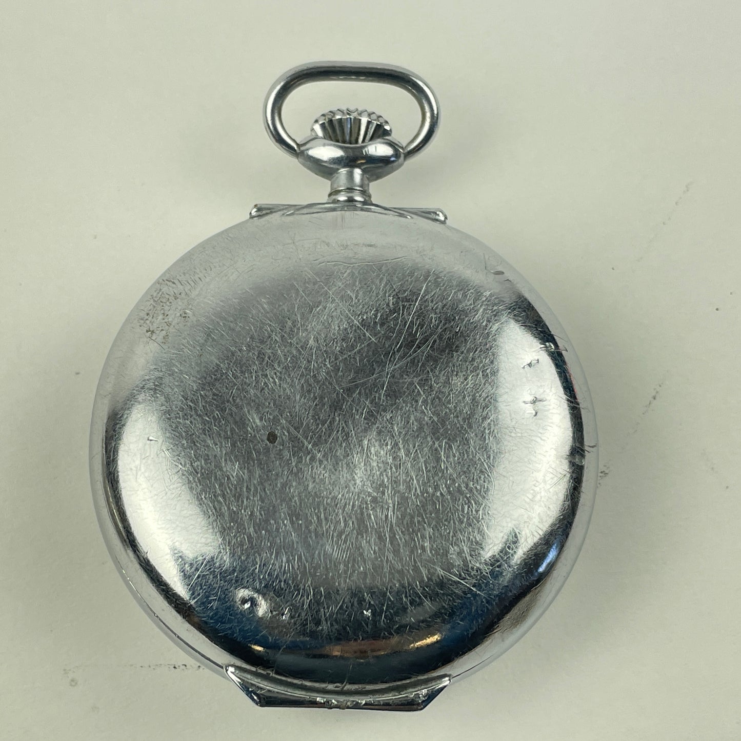 Lot 96- Swiss Pair of Travel Alarm Pocket Watches