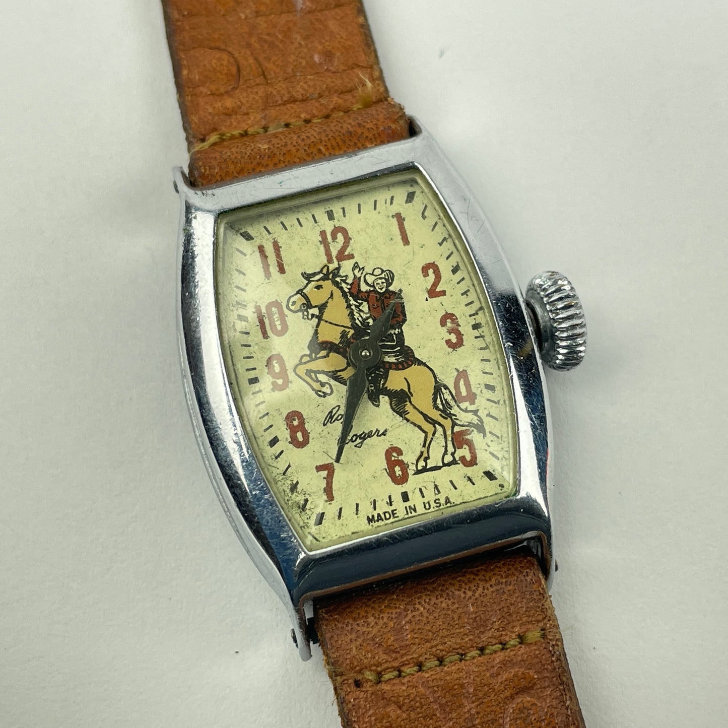 Lot 97- Roy Rogers Vintage Fancy Mechanical Wristwatch