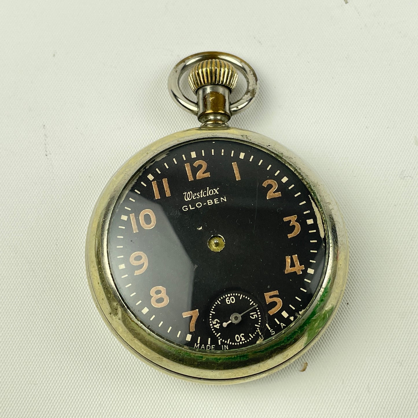 Lot 98- Ingersoll, Ansonia & Westclox “BLACK DIAL” Pocket Watches