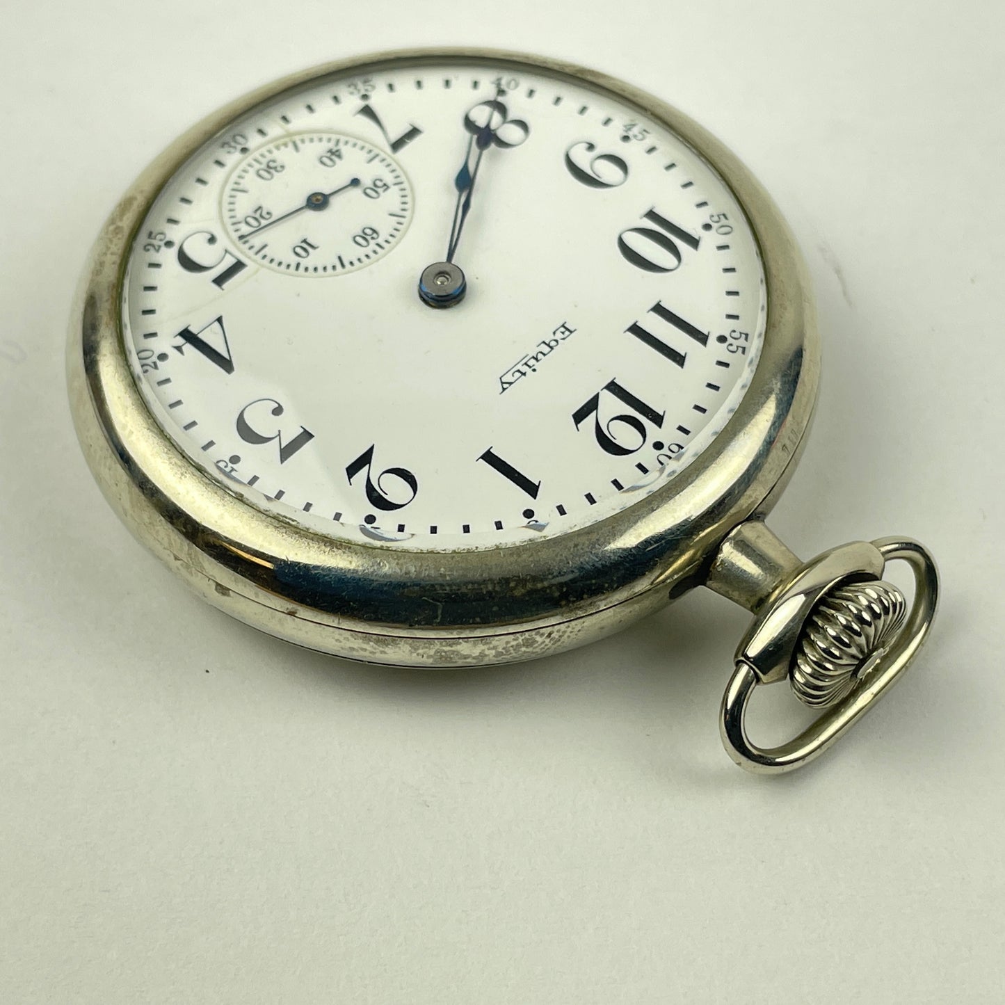 Lot 99- American Equity 16 Size 7 Jewel Open Face Pocket Watch