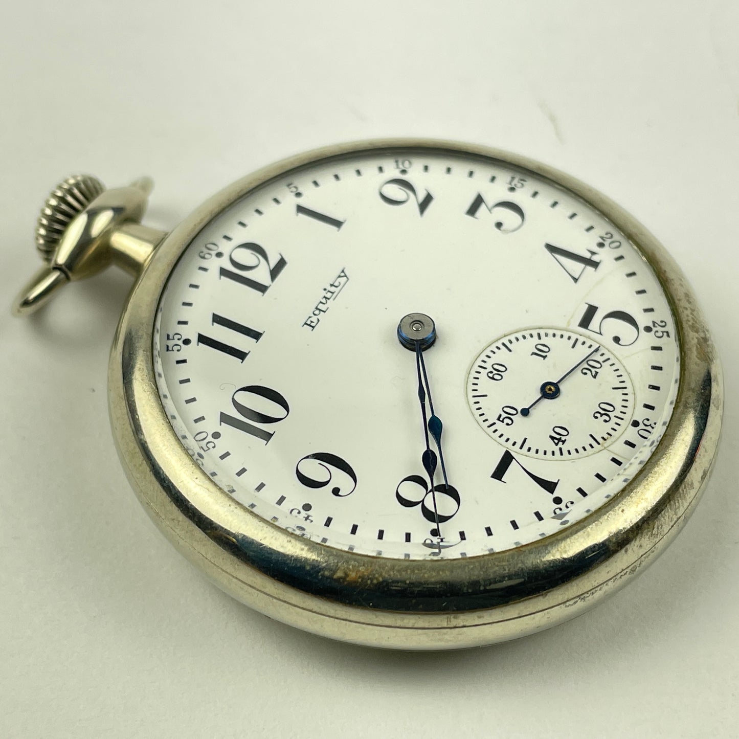 Lot 99- American Equity 16 Size 7 Jewel Open Face Pocket Watch