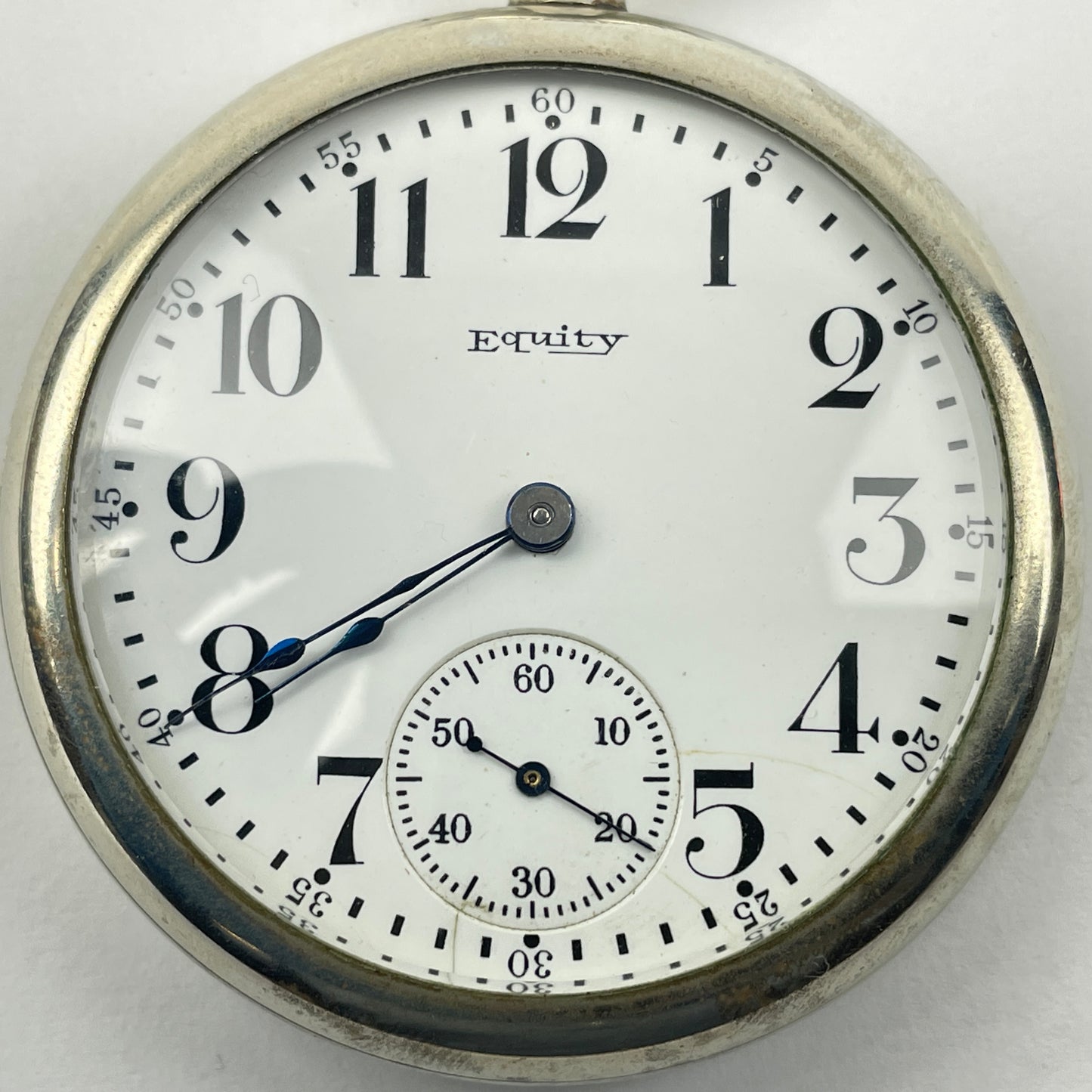 Lot 99- American Equity 16 Size 7 Jewel Open Face Pocket Watch