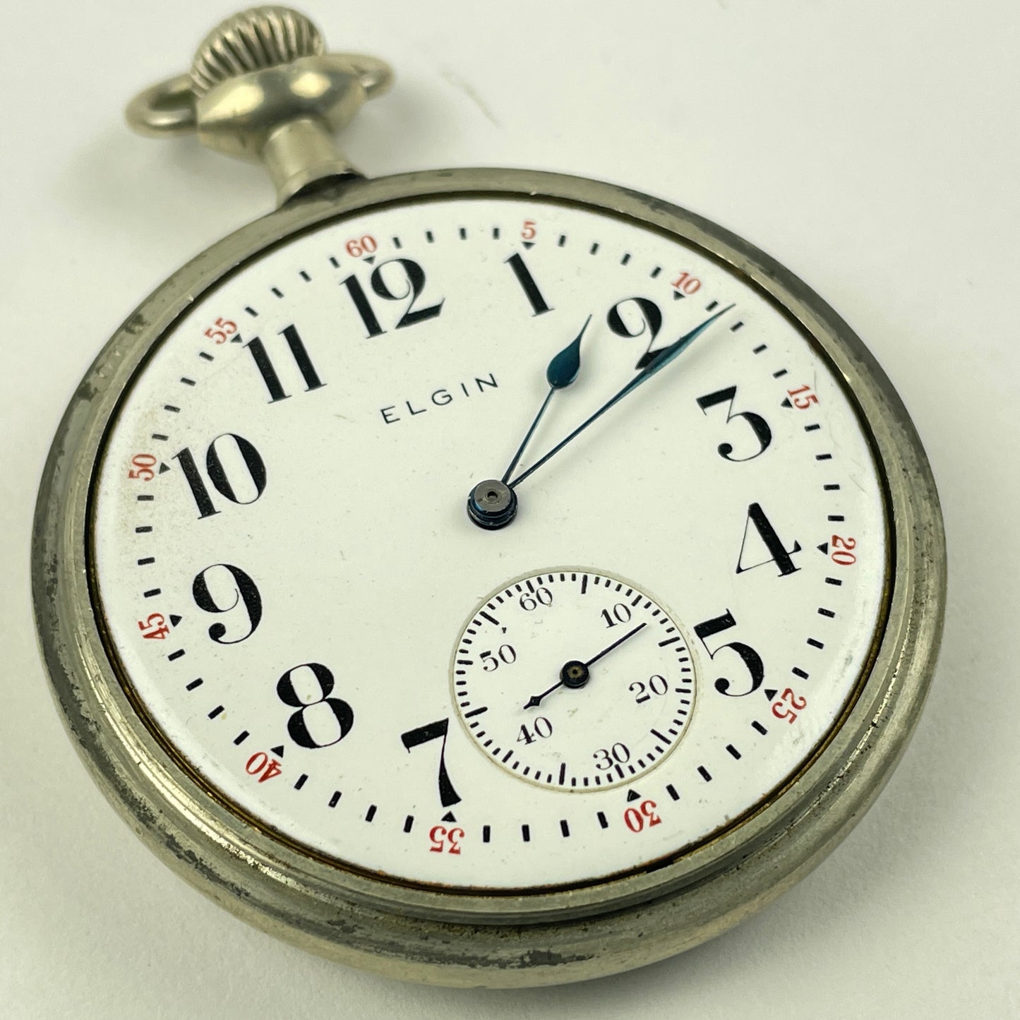 Lot 105- Elgin 16 Size 7 Jewel Pocket Watch