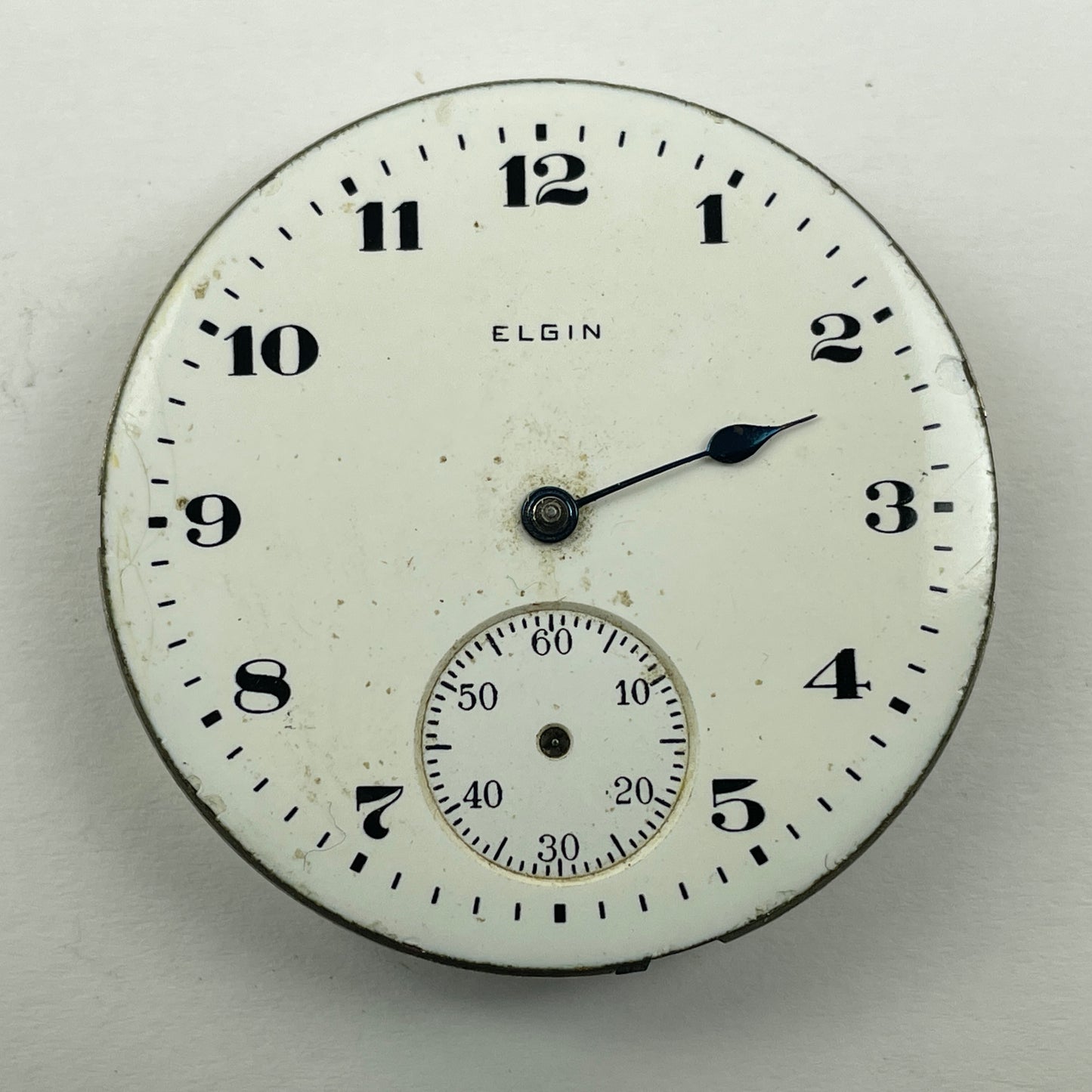 Apr Lot 20- Elgin 16 Size Nickel Pocket Watch Movements