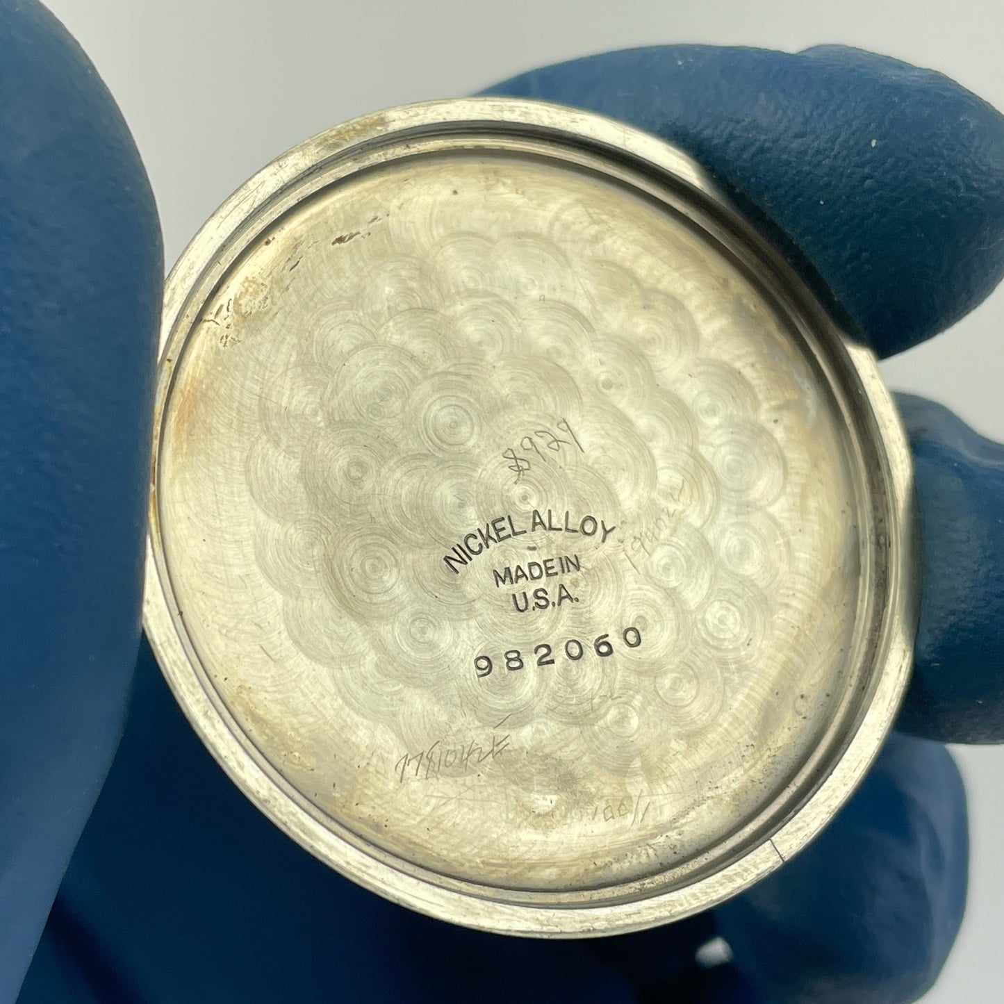 Apr Lot 94- Waltham 12 Size Non-Running Open Face Pocket Watch