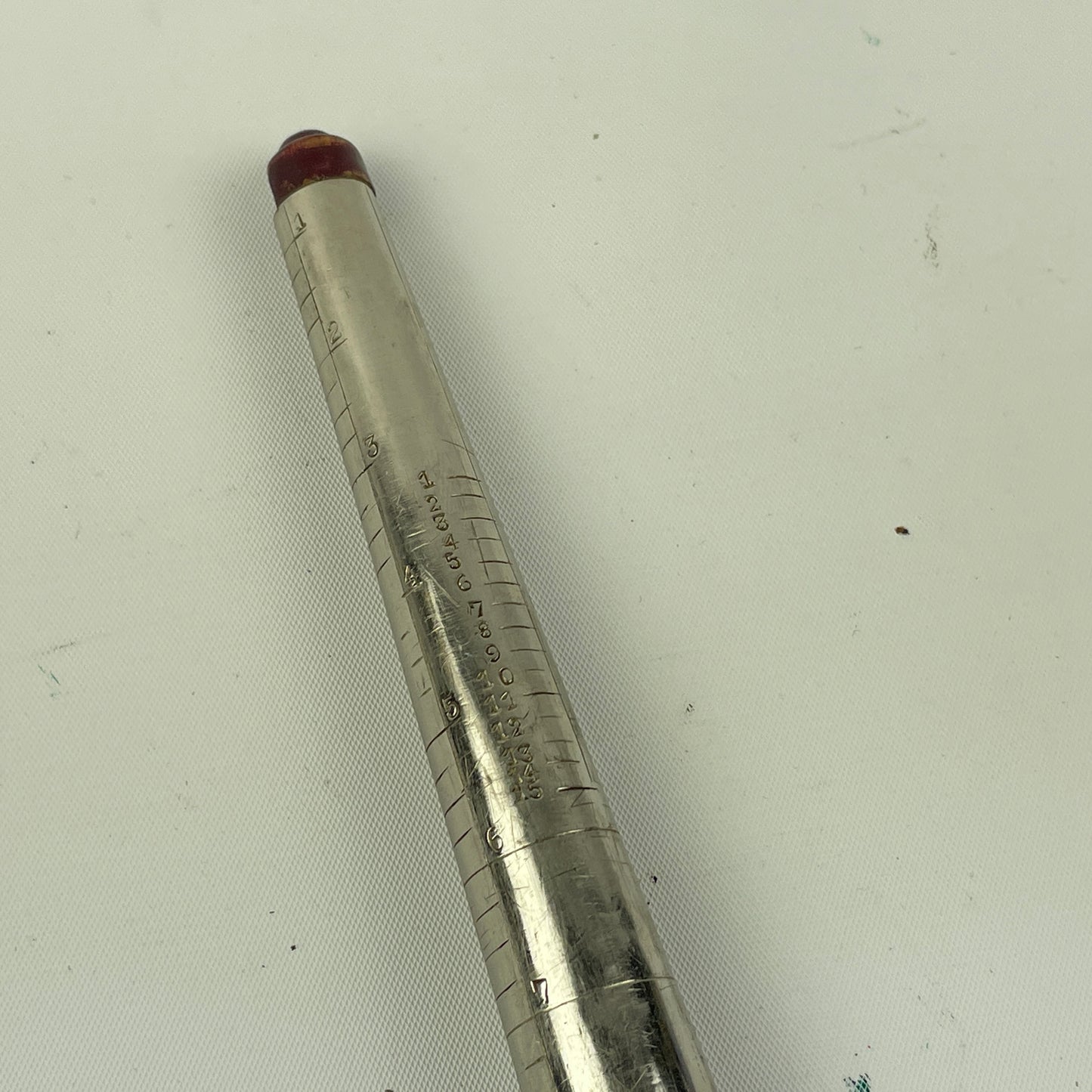 Apr Lot 123- Jeweler’s U. S. Standard Ring Mandrel & Ring Sizers