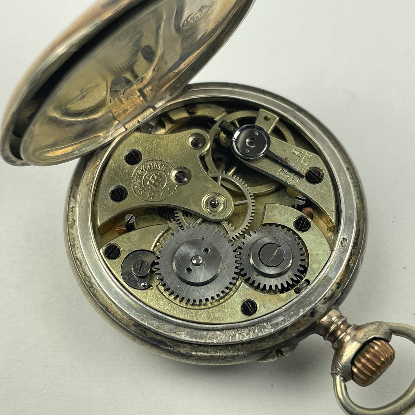 Apr Lot 130- Swiss Ladies Coin Silver Lapel Non-Running Watches
