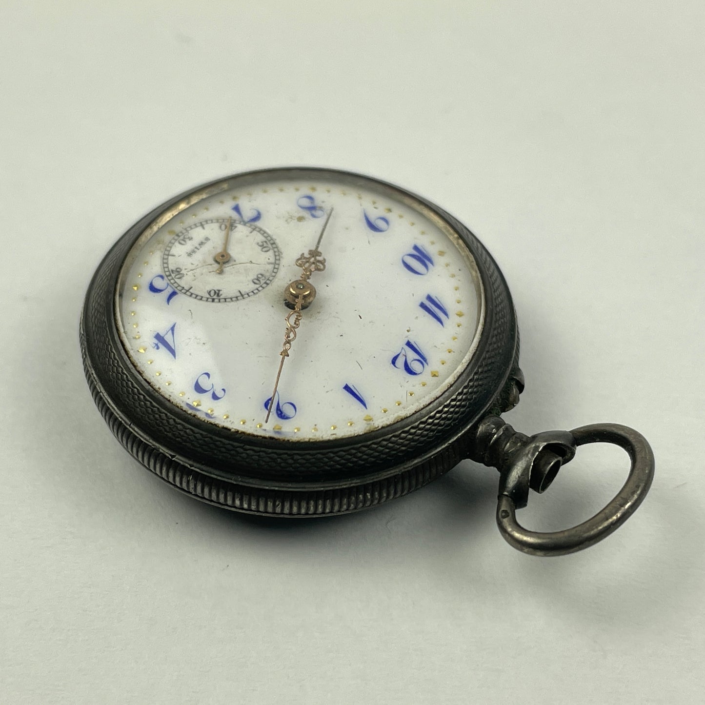 Apr Lot 130- Swiss Ladies Coin Silver Lapel Non-Running Watches