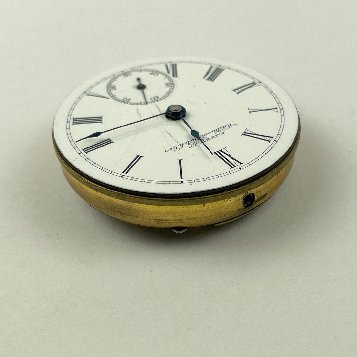 Apr Lot 128- Waltham 12 Size & 18 Size Pocket Watch Movements