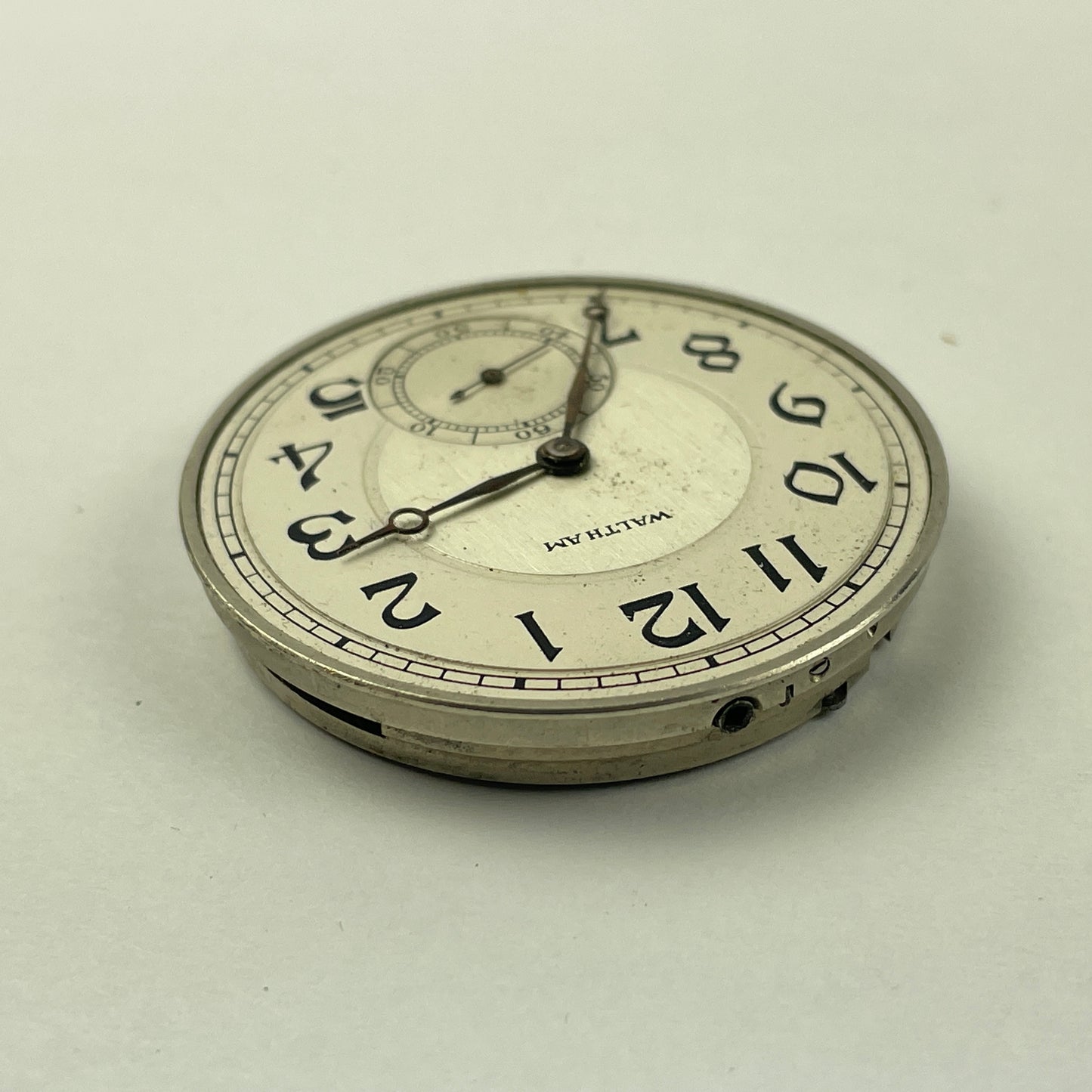 Apr Lot 128- Waltham 12 Size & 18 Size Pocket Watch Movements
