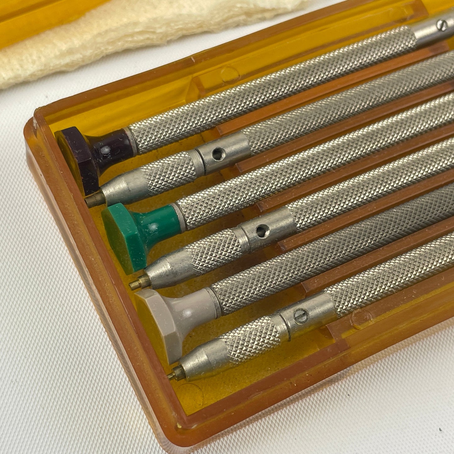 Apr Lot 106- Watch-Craft for C. E. Marshall Boxed Set of Balance Screw Undercutters