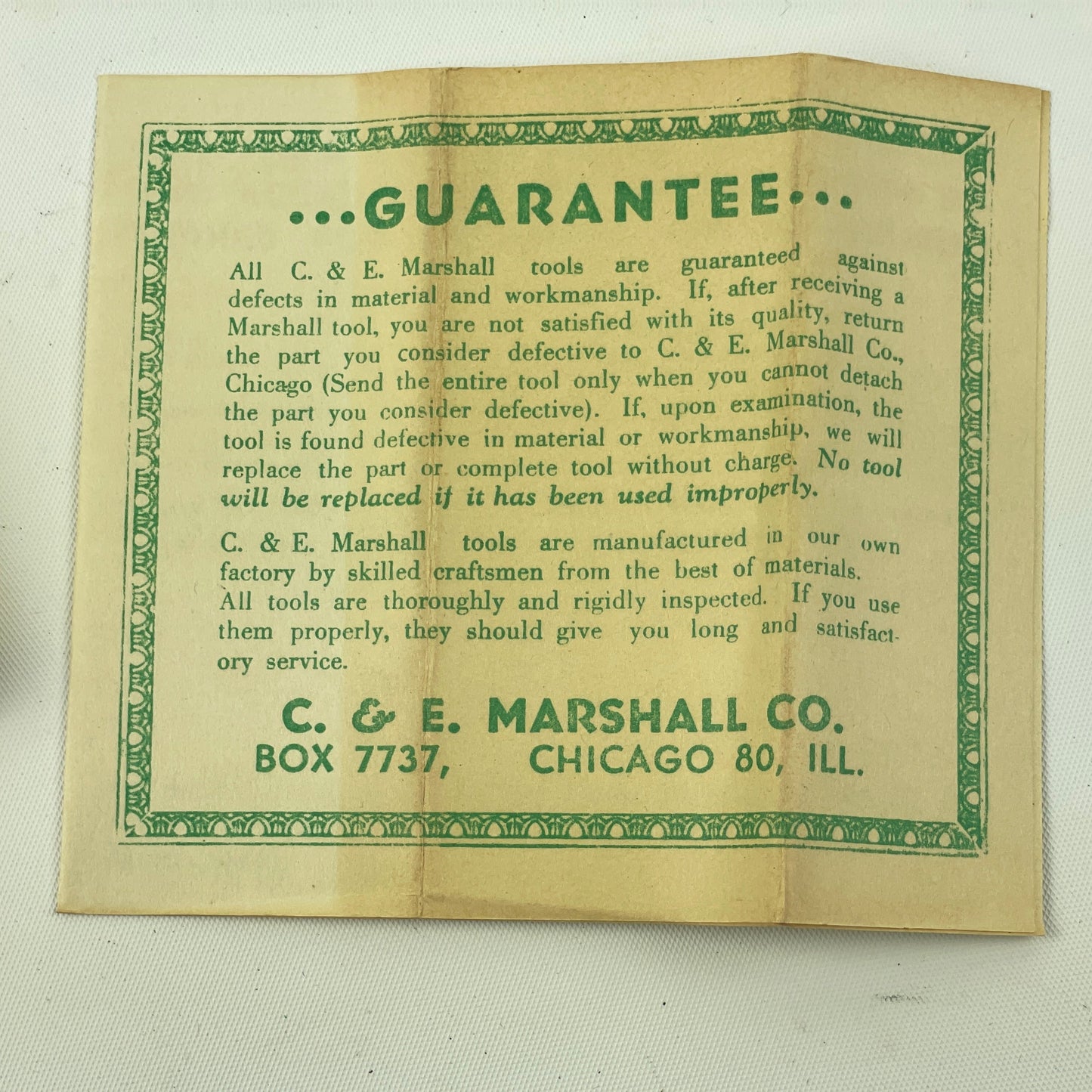 Apr Lot 106- Watch-Craft for C. E. Marshall Boxed Set of Balance Screw Undercutters