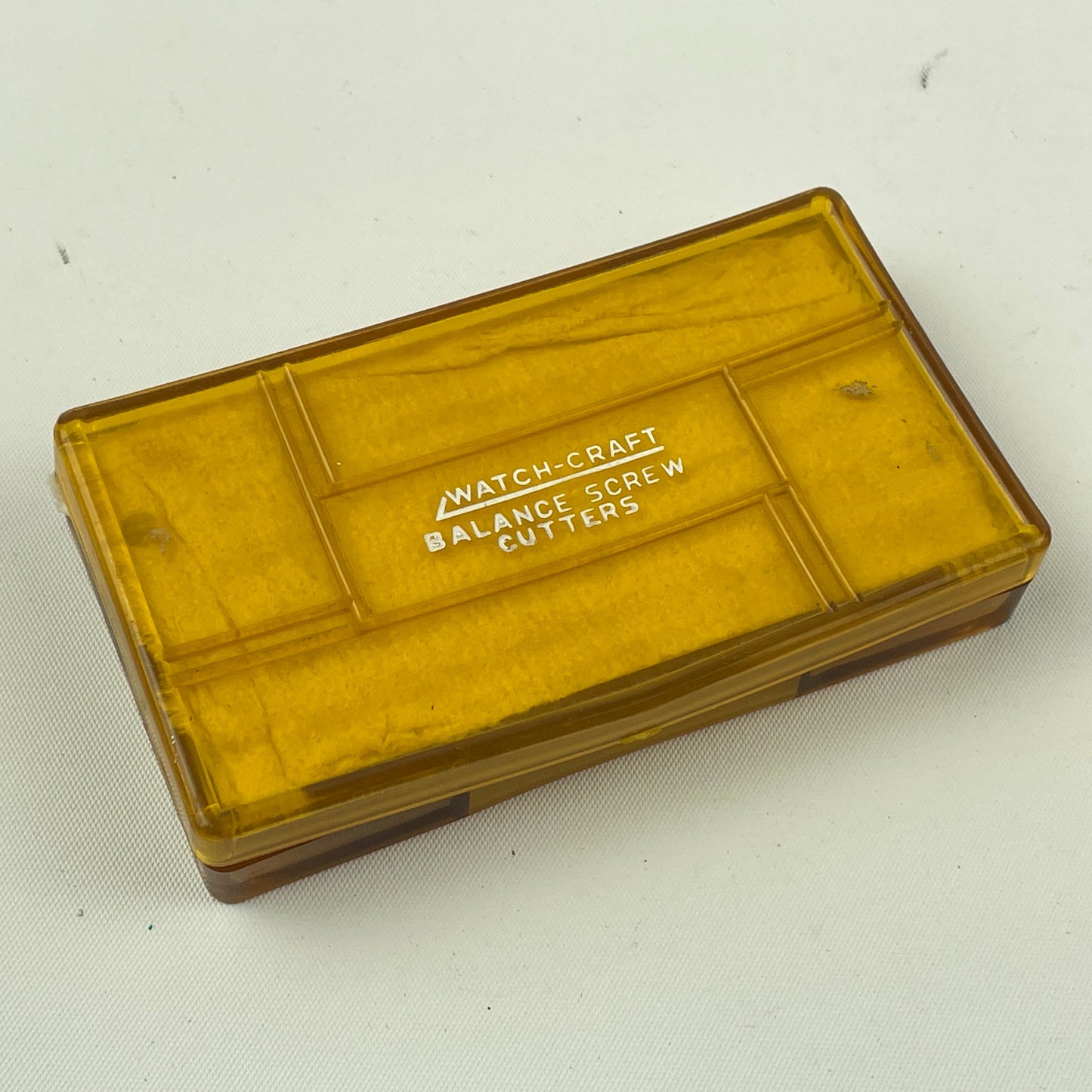 Apr Lot 106- Watch-Craft for C. E. Marshall Boxed Set of Balance Screw Undercutters