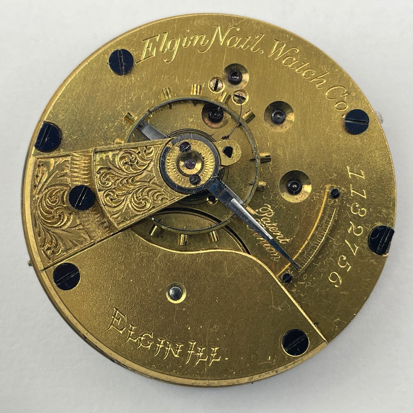 Apr Lot 59- Elgin 12 & 18 Size Open Face & Hunting Pocket Watch Movement