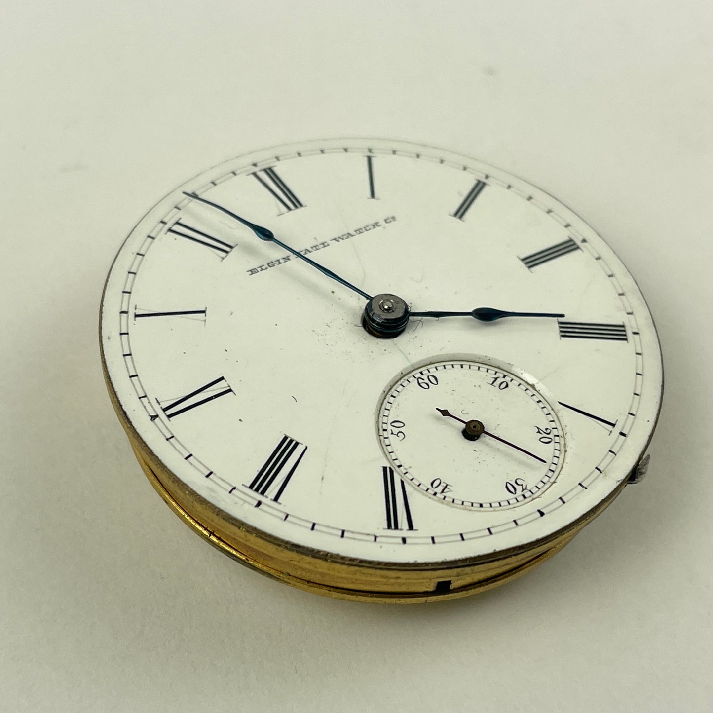 Apr Lot 59- Elgin 12 & 18 Size Open Face & Hunting Pocket Watch Movement
