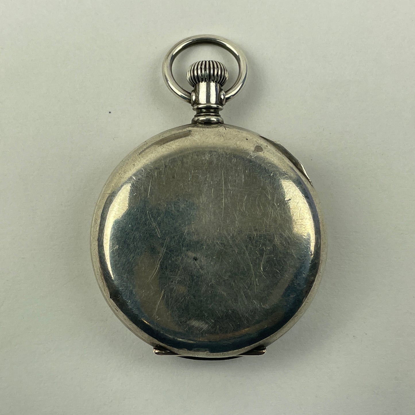 Apr Lot 67- Waltham “O” Size Coin Silver Hunting Pocket Watch