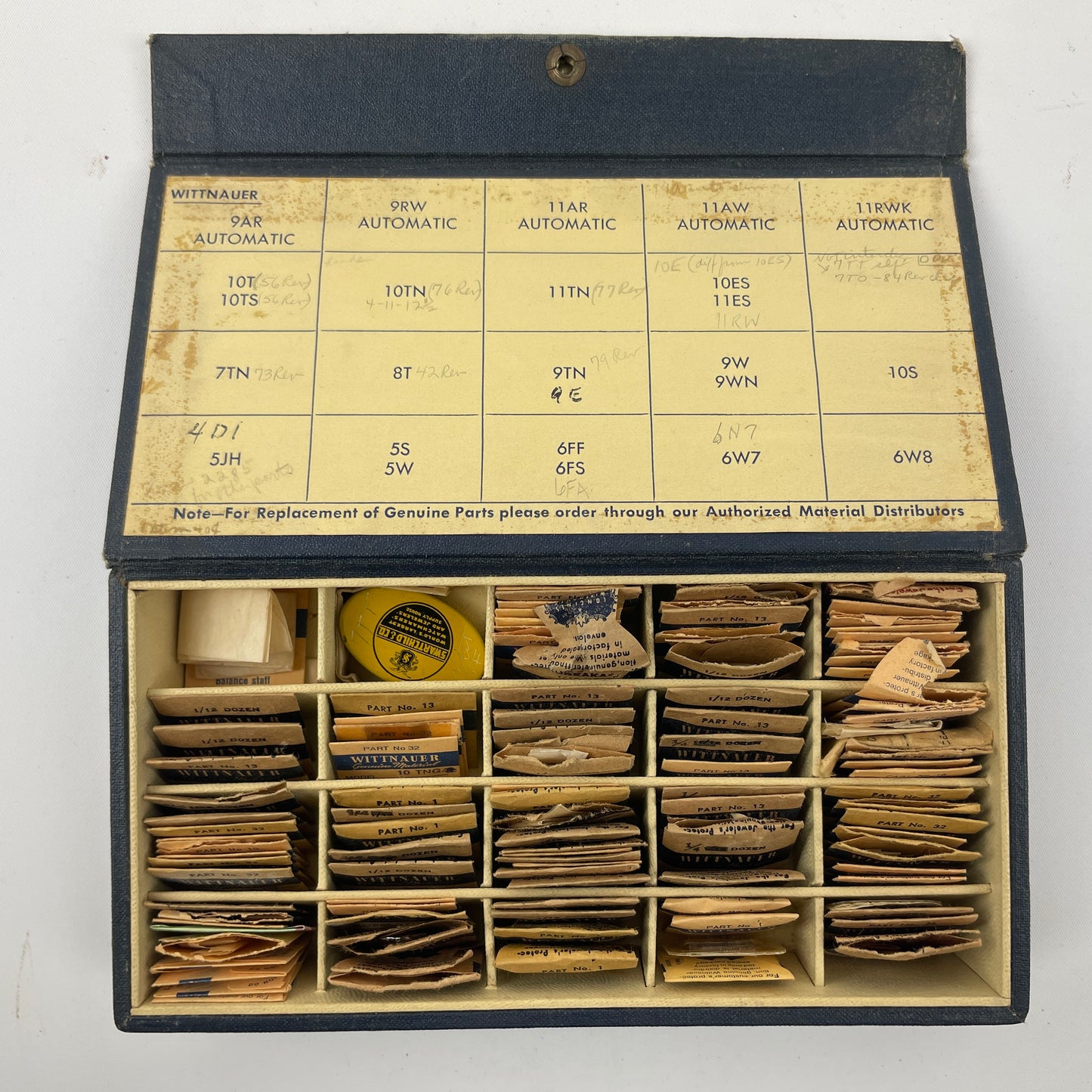 Apr Lot 15- Wittnauer Wristwatch Stem Assortment