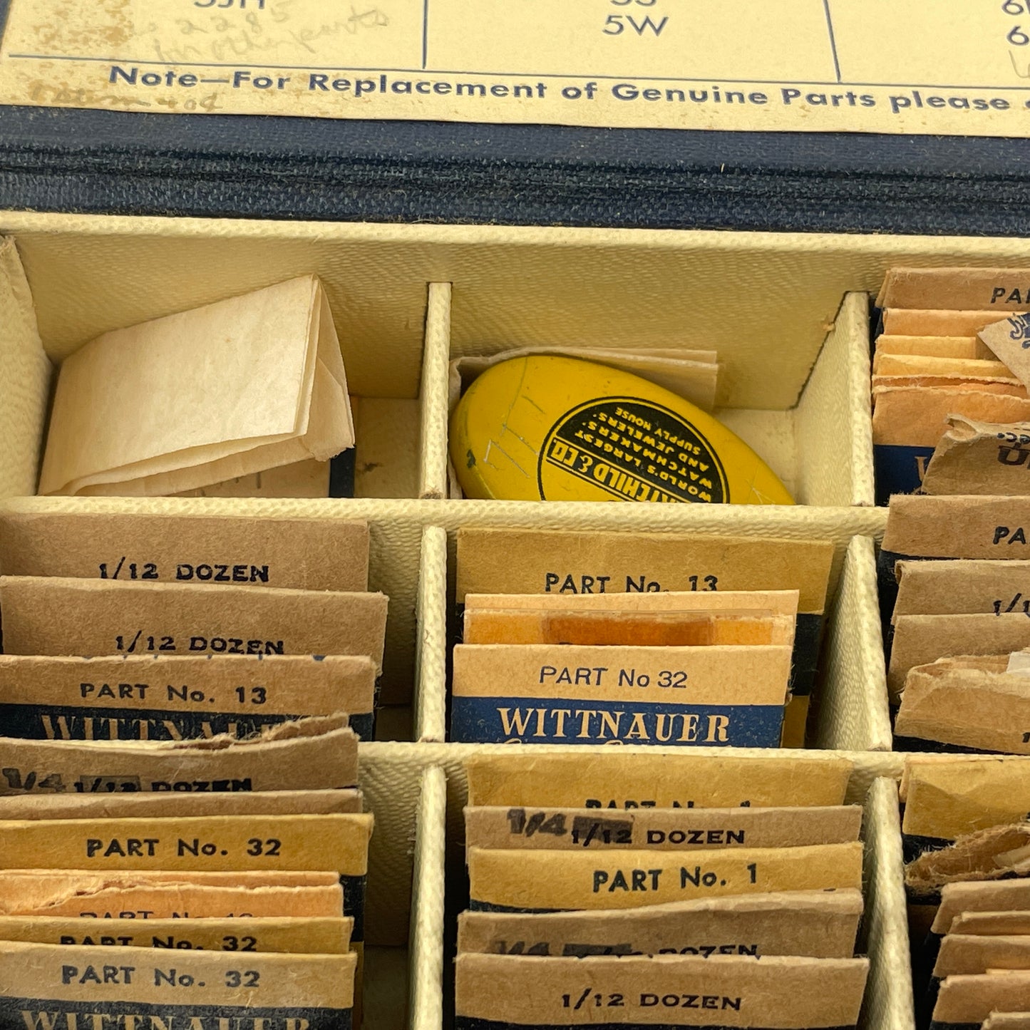 Apr Lot 15- Wittnauer Wristwatch Stem Assortment