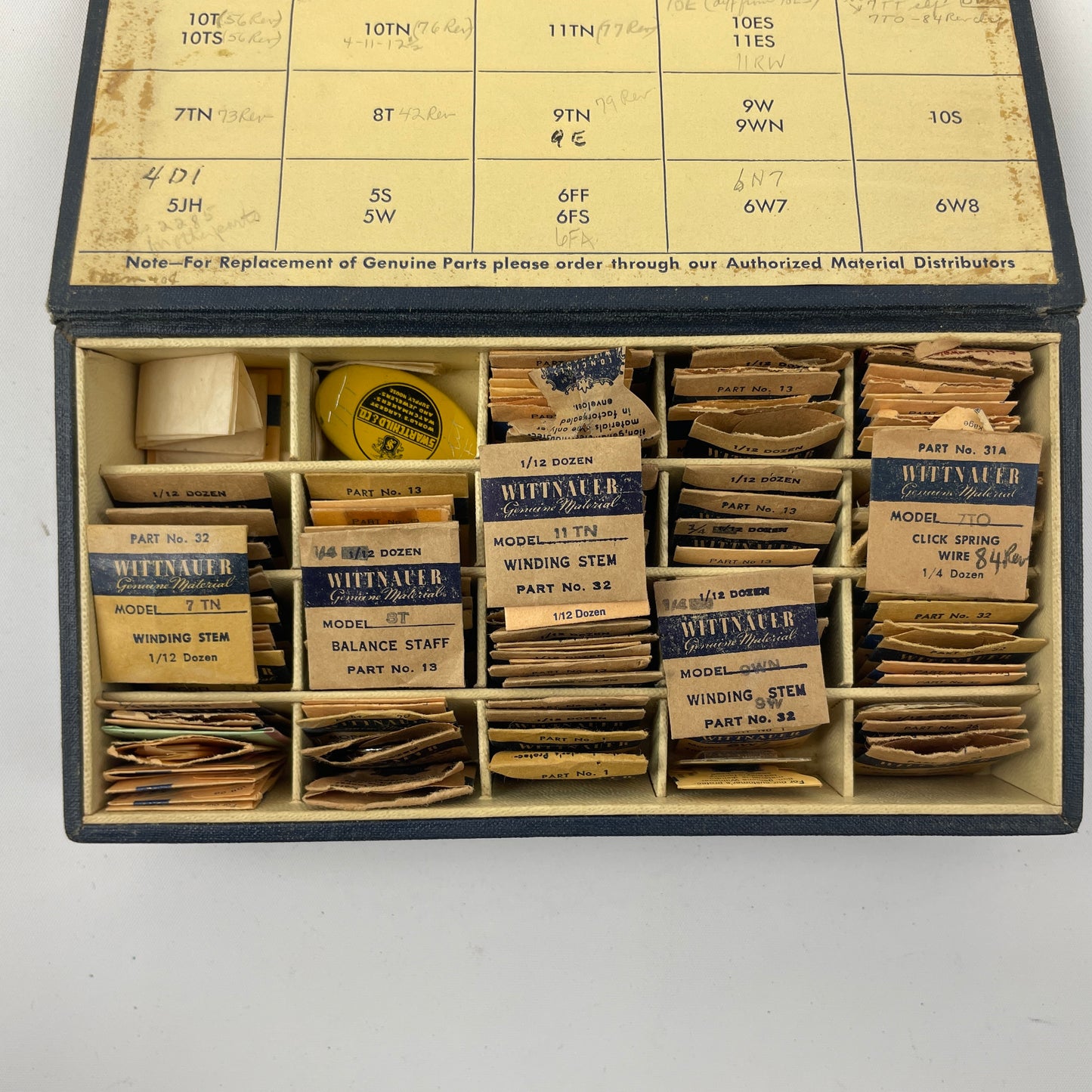 Apr Lot 15- Wittnauer Wristwatch Stem Assortment