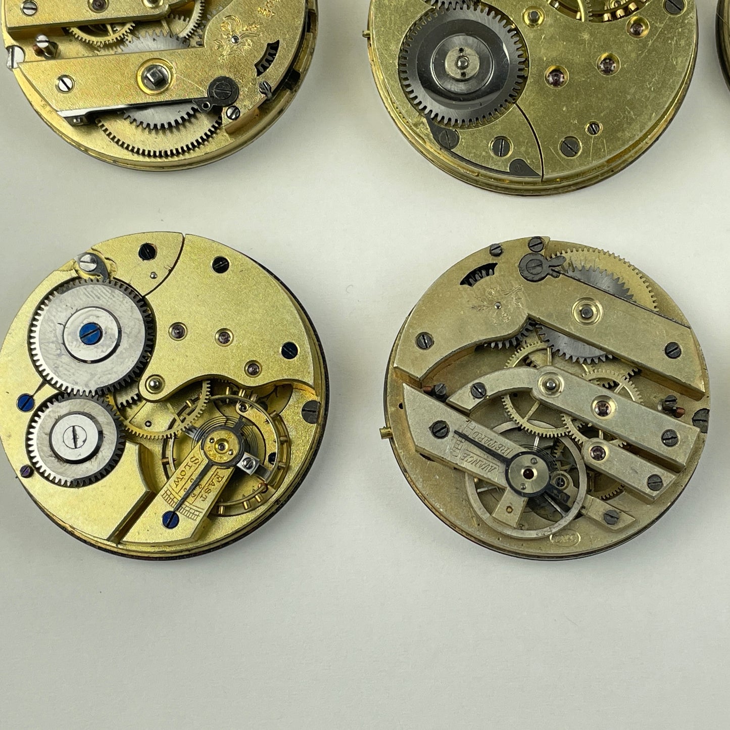 Apr Lot 69- Six Swiss Quality Pocket Watch Movements