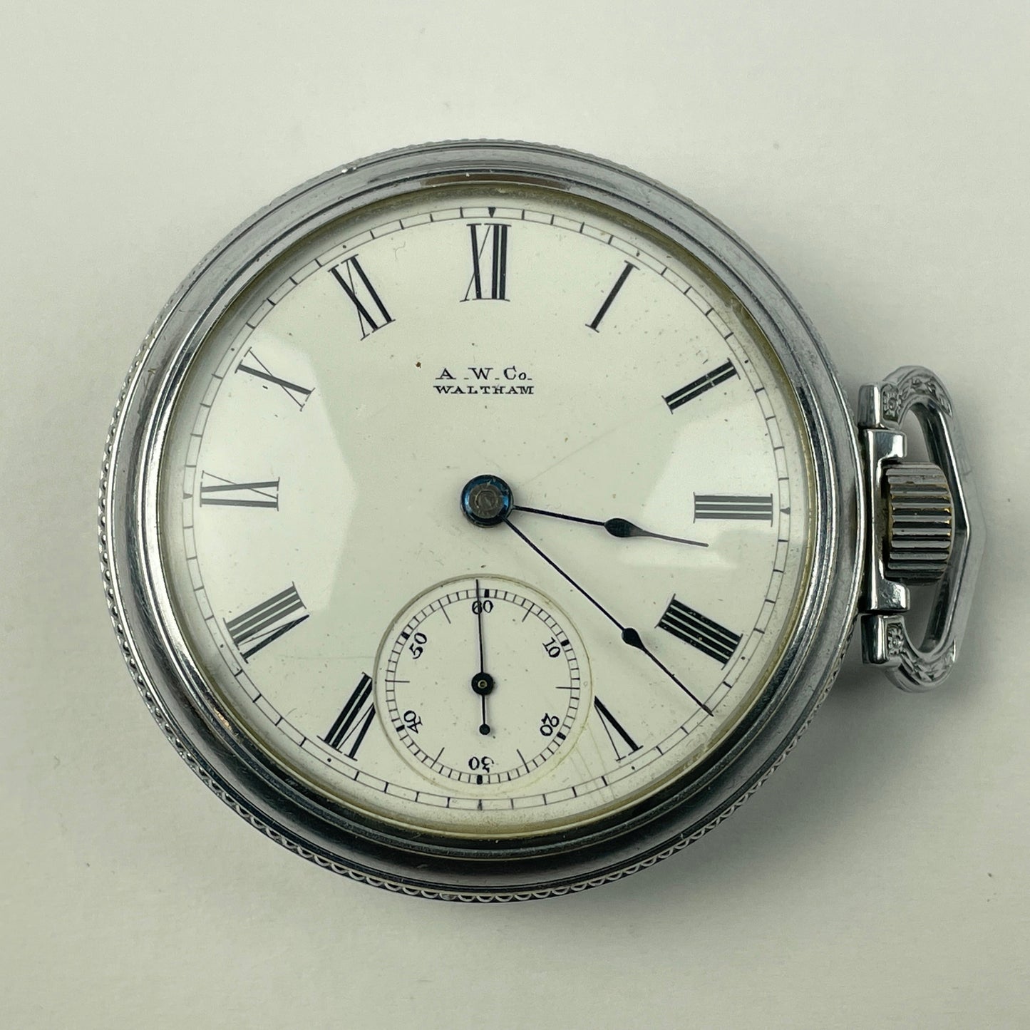 Apr Lot 71- Waltham 18 Size P. S. Bartlett Open Face Pocket Watch