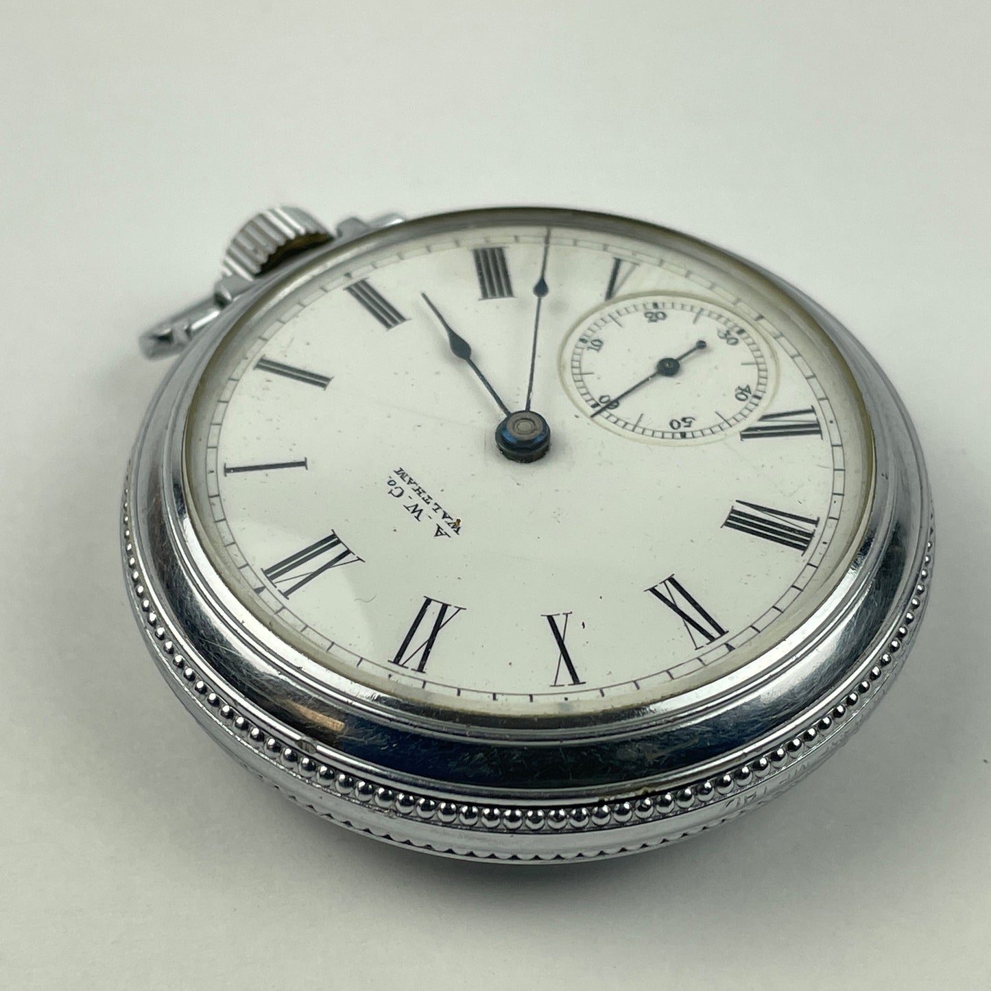 Apr Lot 71- Waltham 18 Size P. S. Bartlett Open Face Pocket Watch