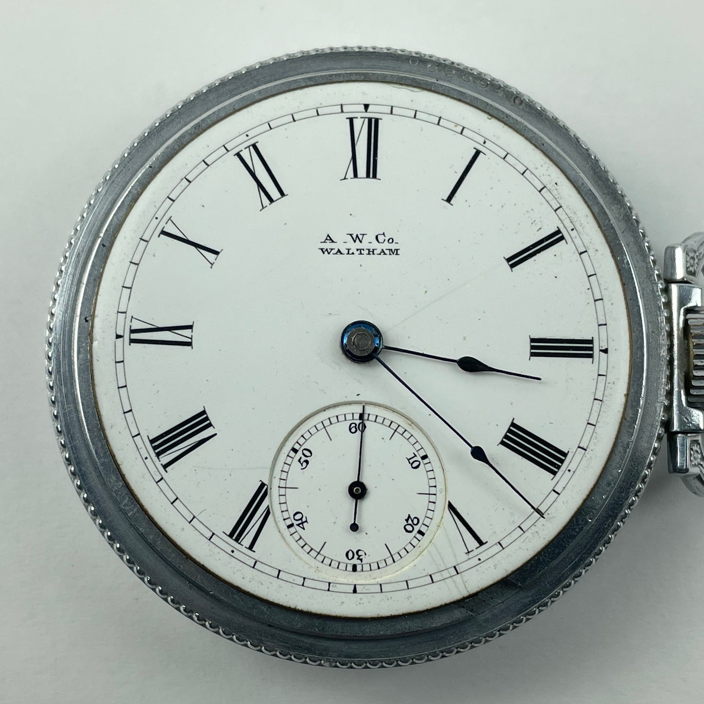 Apr Lot 71- Waltham 18 Size P. S. Bartlett Open Face Pocket Watch