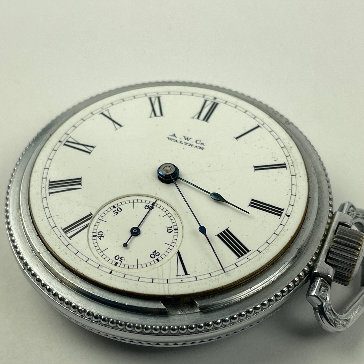 Apr Lot 71- Waltham 18 Size P. S. Bartlett Open Face Pocket Watch