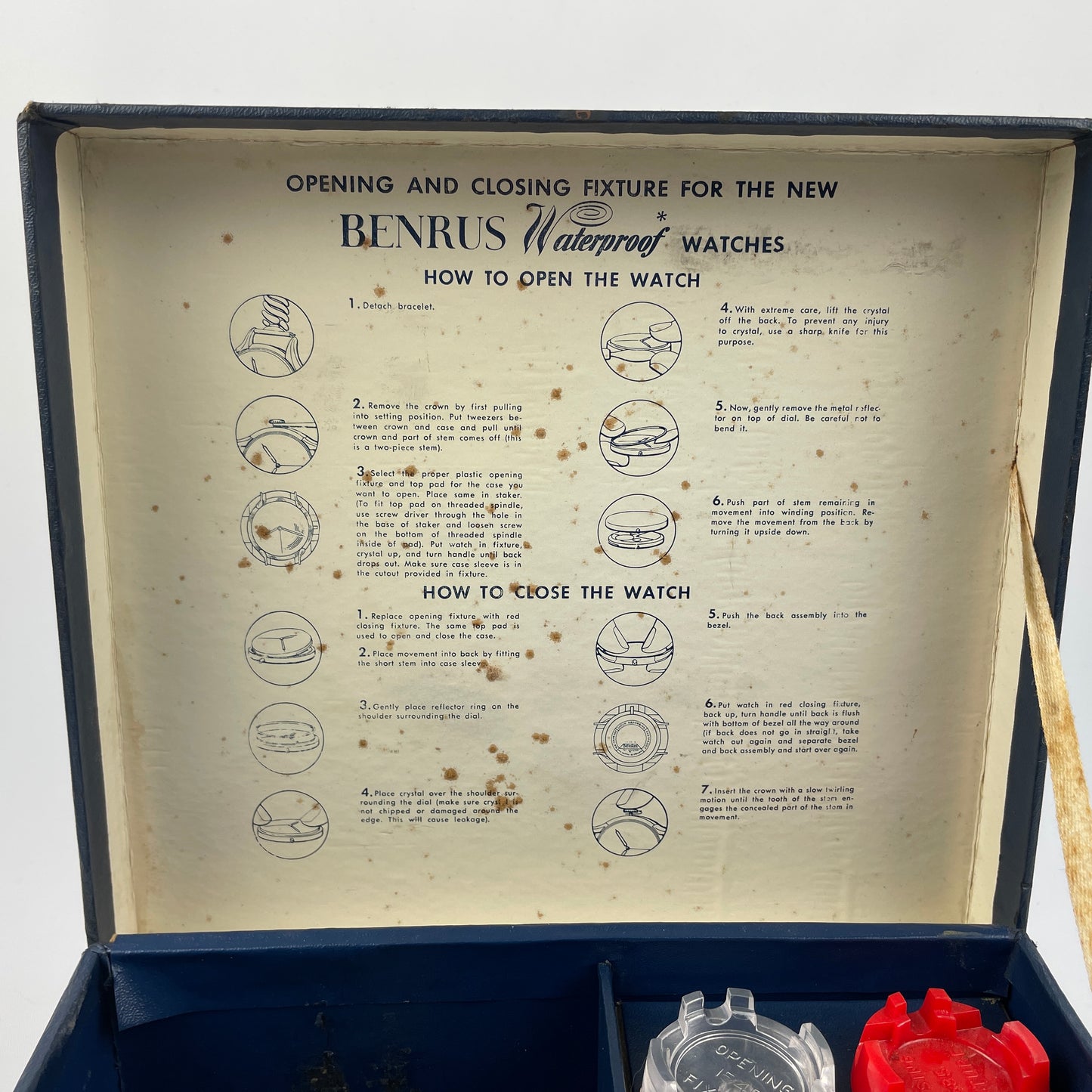 Apr Lot 70- Benrus Boxed Waterproof Watch Case Opener