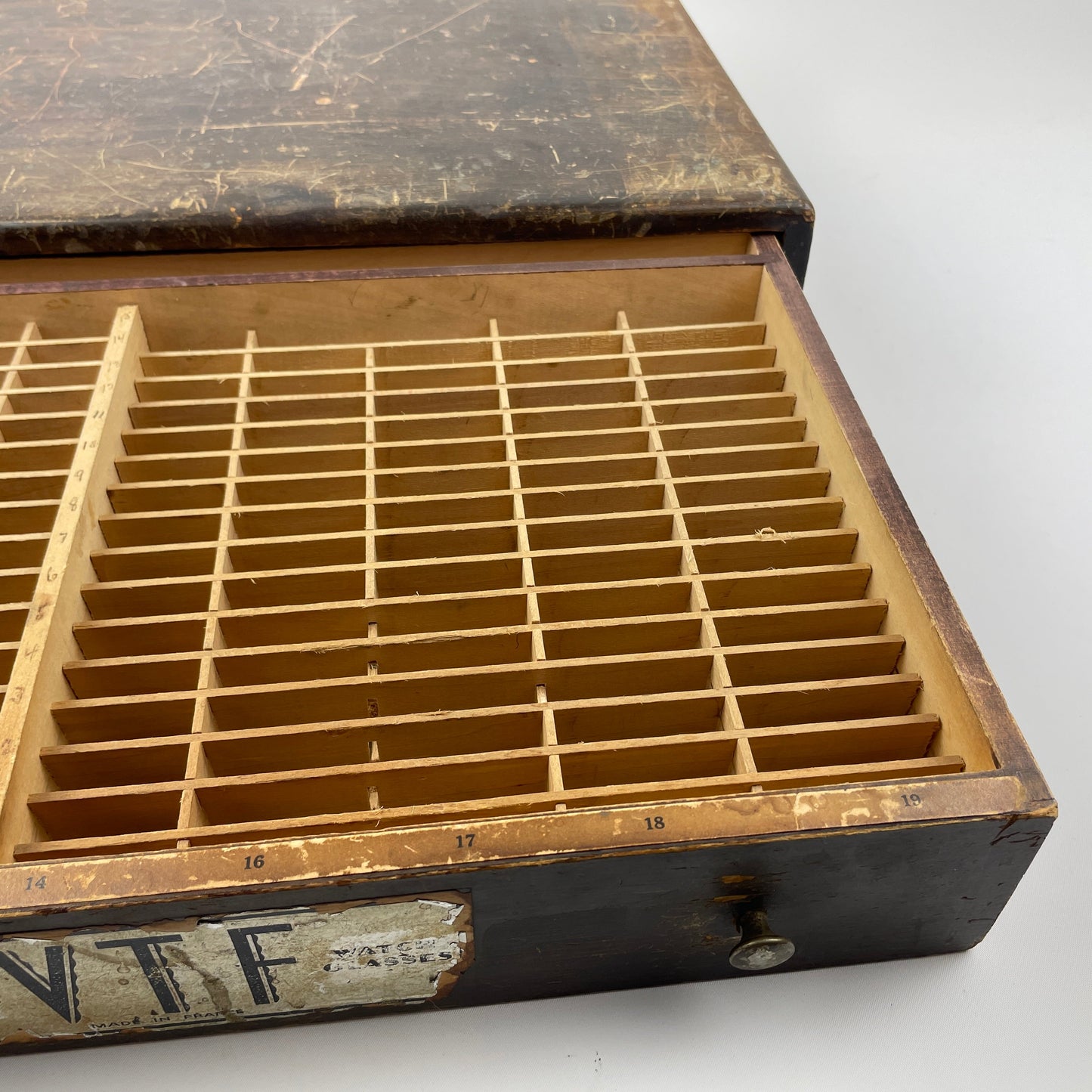Apr Lot 122- VTF Wooden Crystal Cabinet