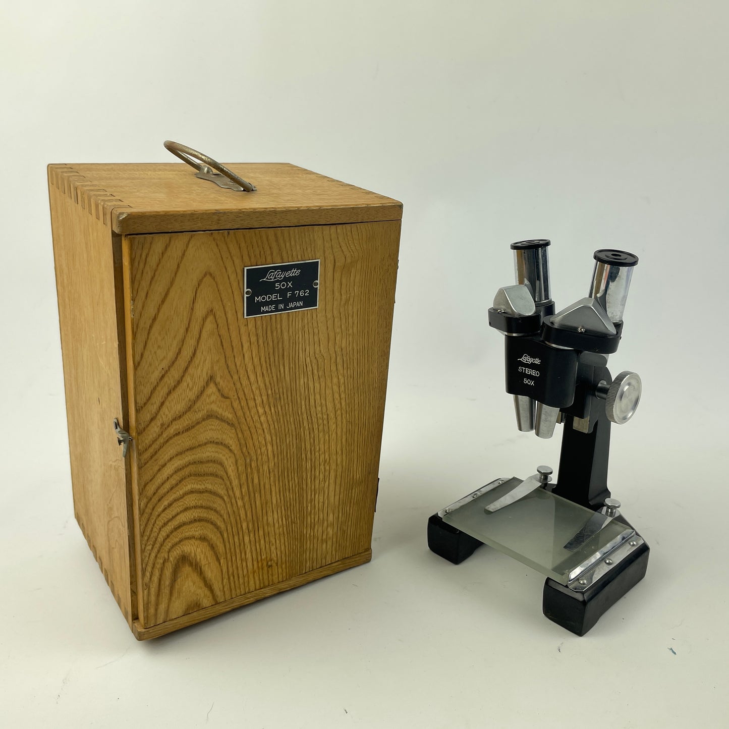 Apr Lot 40- Watchmaker’s Lafayette 50X Microscope