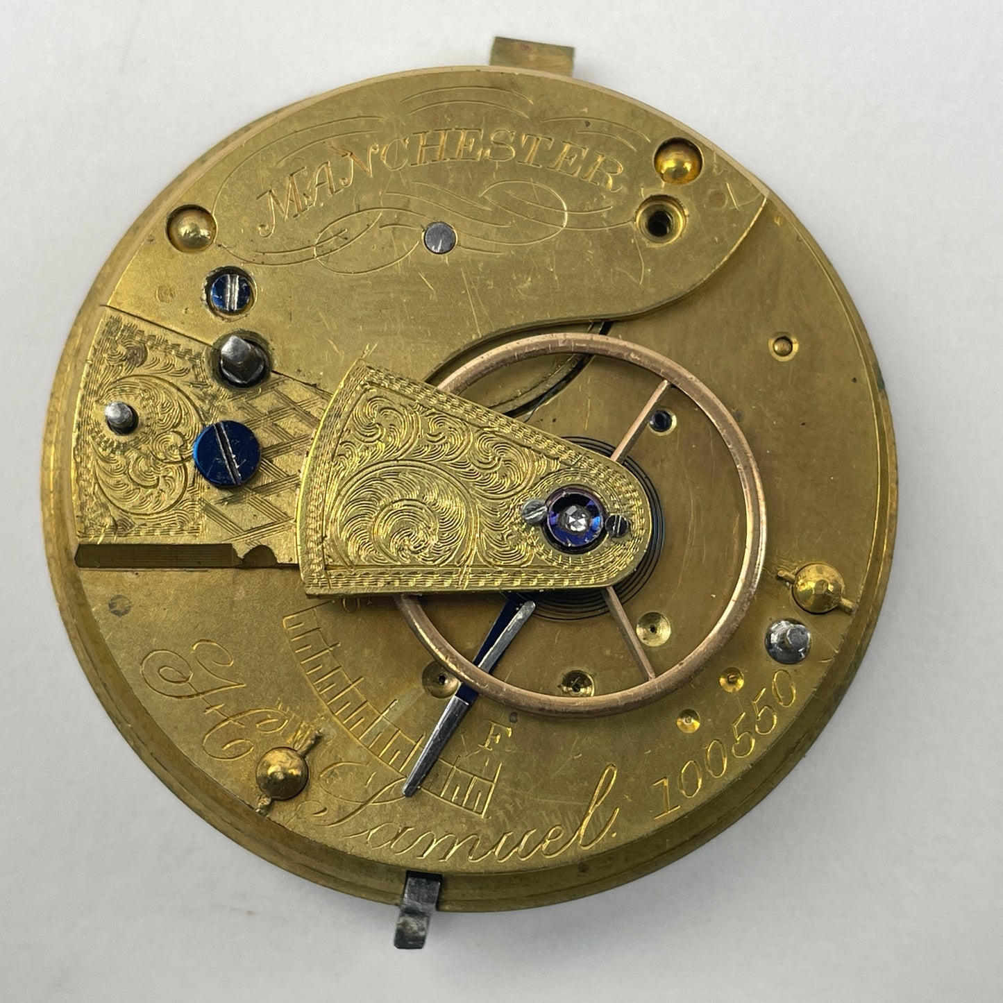 Apr Lot 74- English Fusee Non-Running Pocket Watch Movements