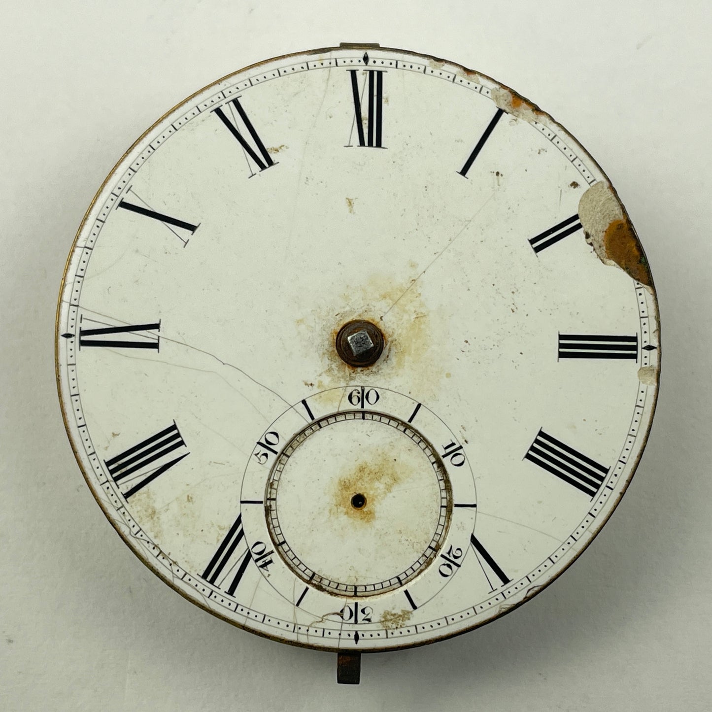 Apr Lot 74- English Fusee Non-Running Pocket Watch Movements