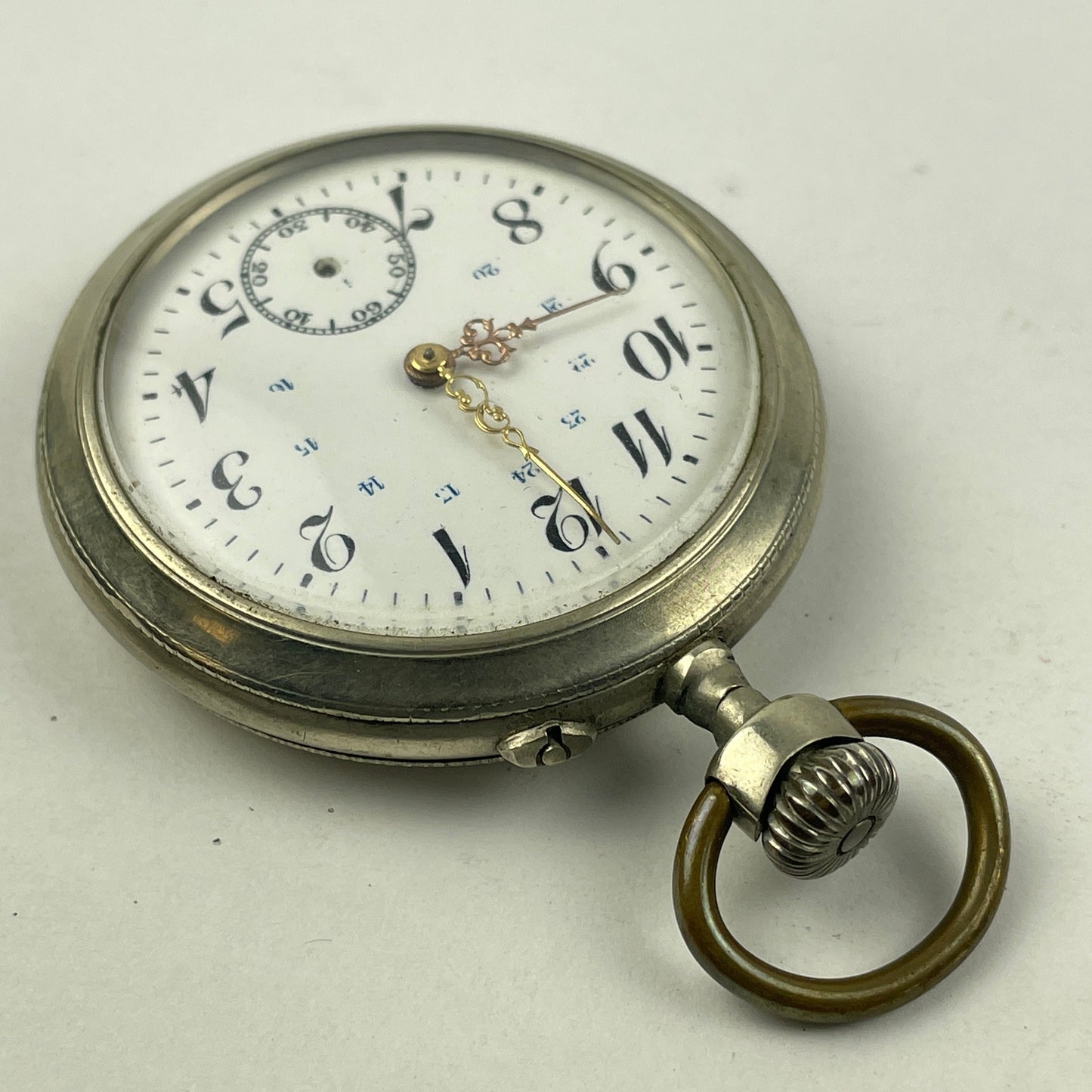 Apr Lot 82- Swiss & English Open Face Pocket Watches
