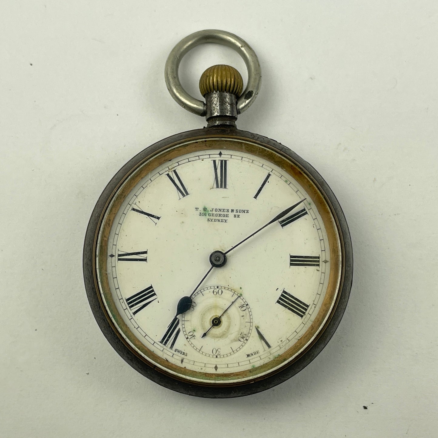 Apr Lot 82- Swiss & English Open Face Pocket Watches