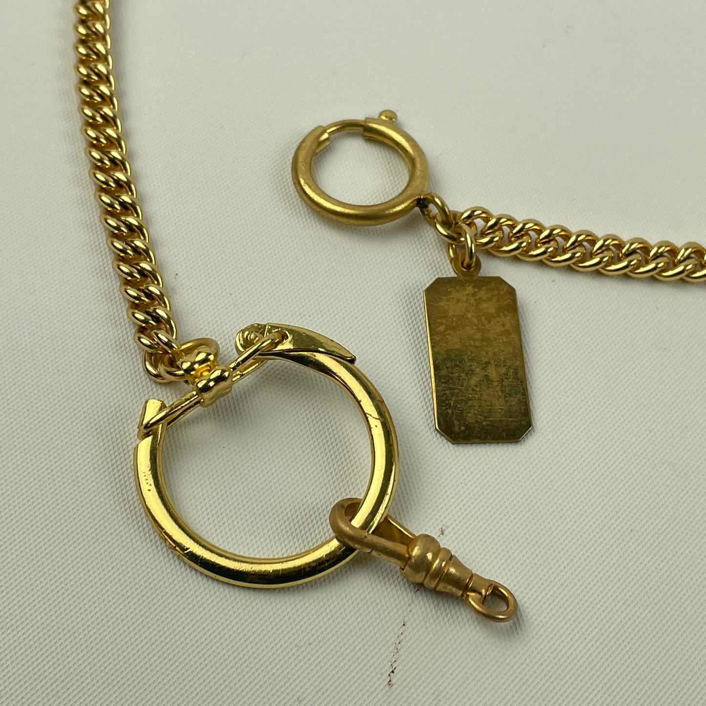 Apr Lot 37- Men’s YGF Pocket Watch Chains