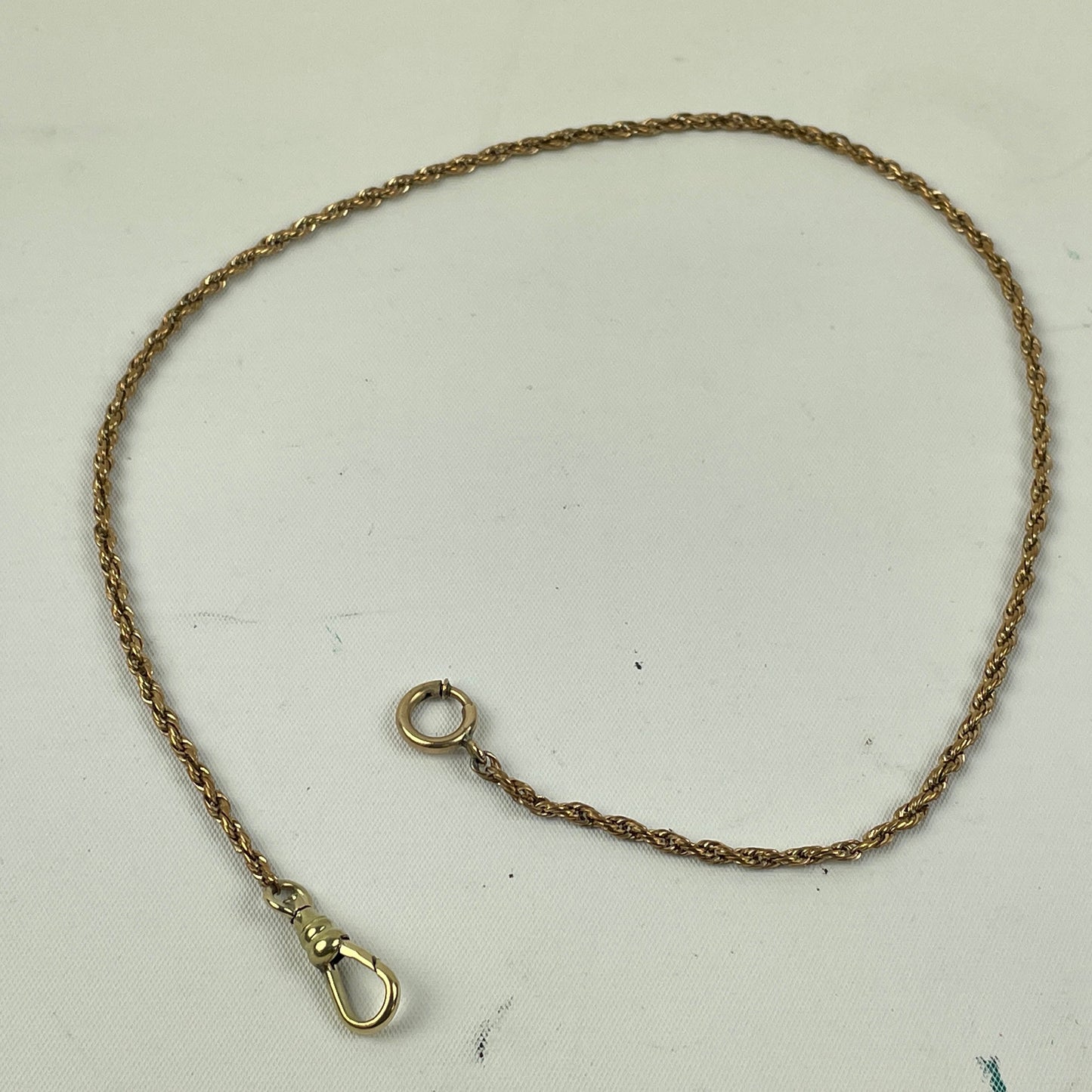 Apr Lot 37- Men’s YGF Pocket Watch Chains