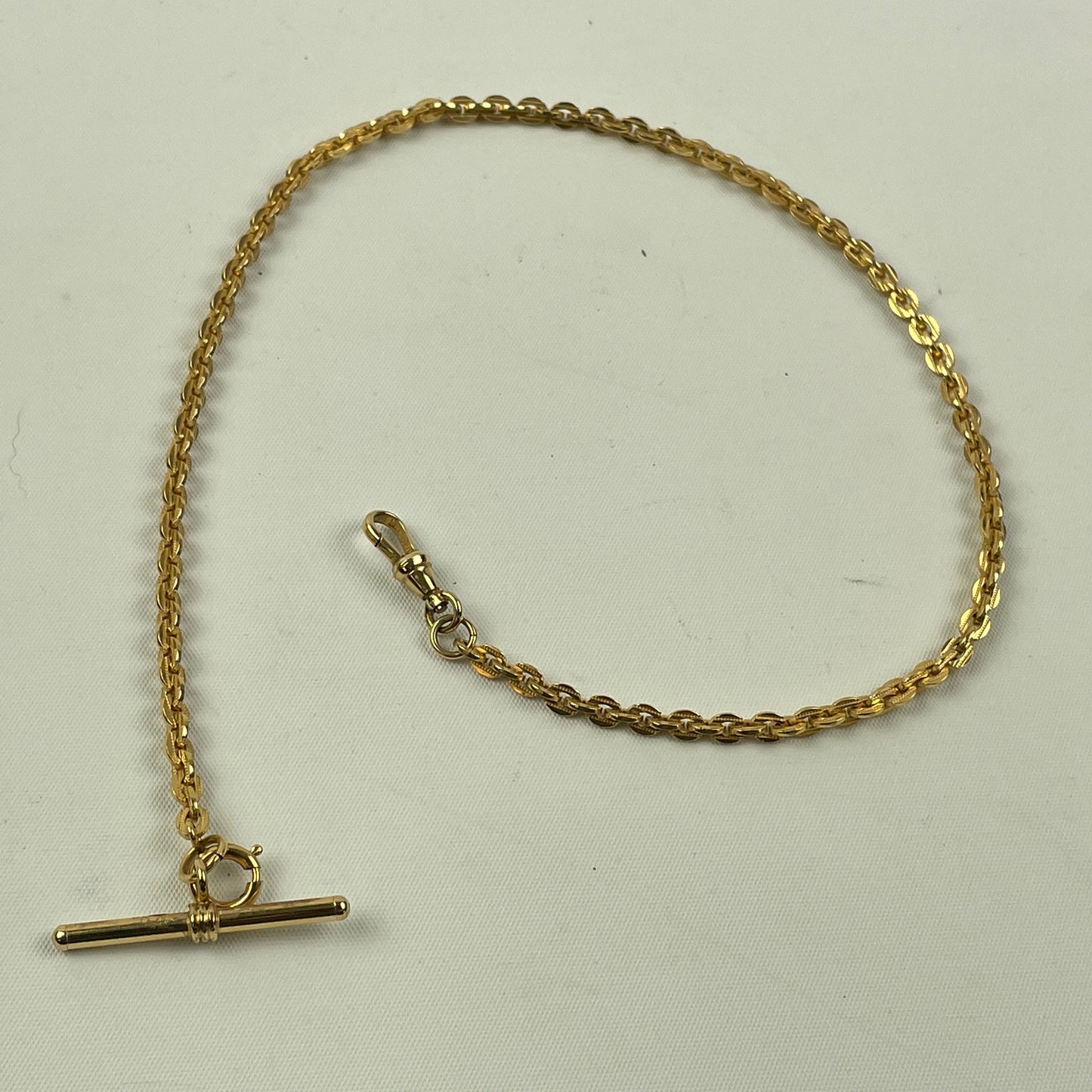 Apr Lot 37- Men’s YGF Pocket Watch Chains