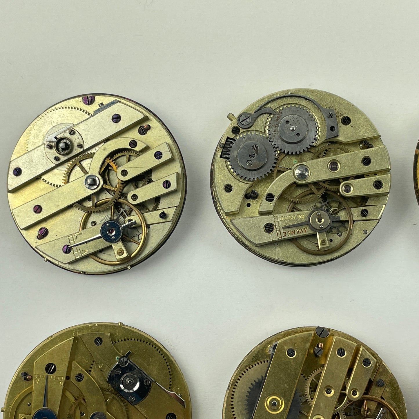 Apr Lot 95- Swiss Bar & Swiss Quality Pocket Watch Movements