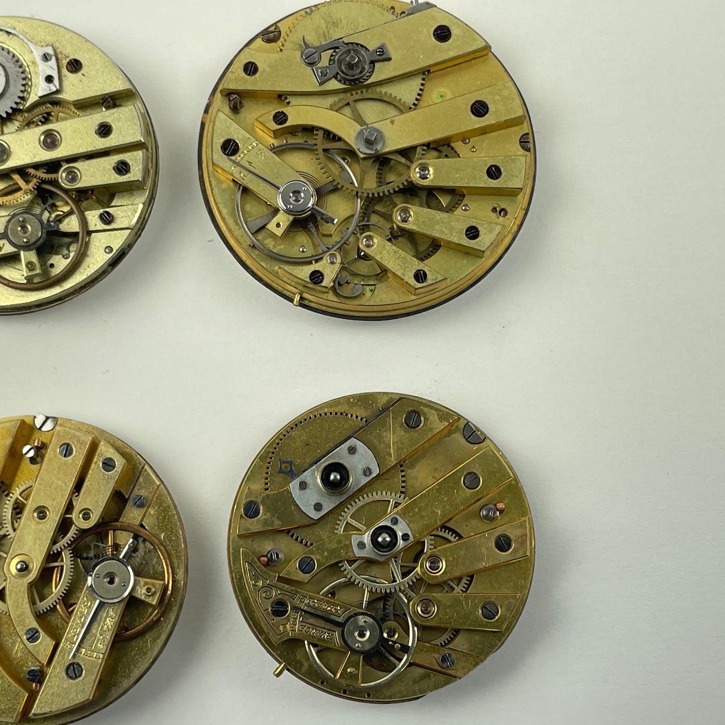 Apr Lot 95- Swiss Bar & Swiss Quality Pocket Watch Movements