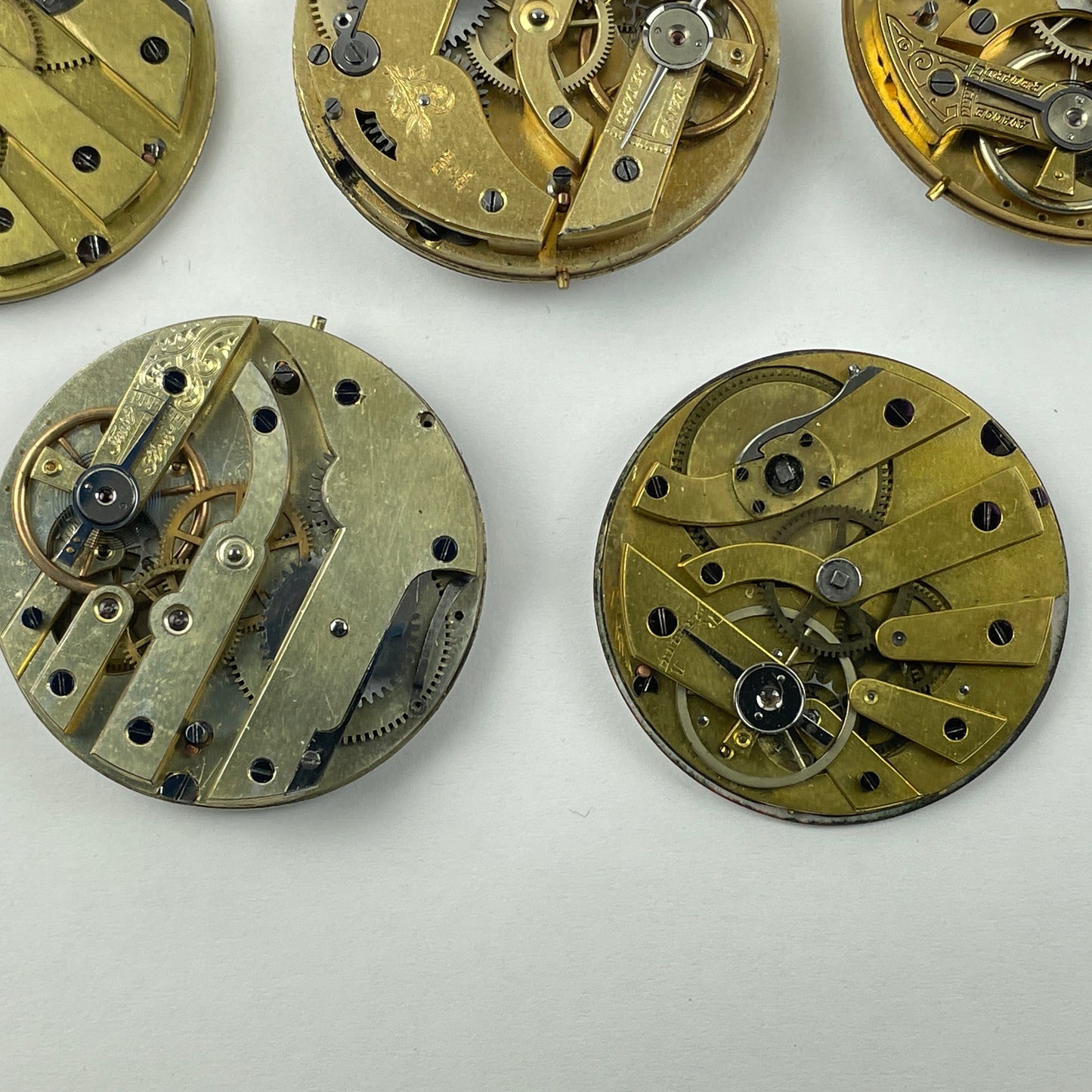Apr Lot 95- Swiss Bar & Swiss Quality Pocket Watch Movements