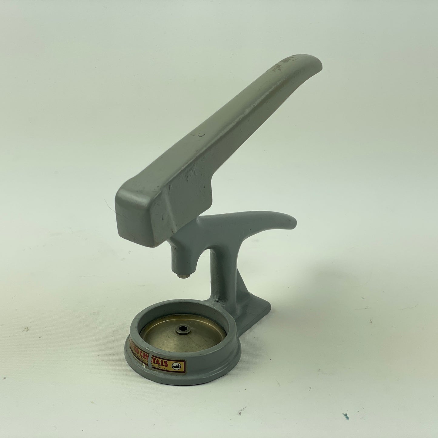 Apr Lot 89- Watchmaker’s Boxed G-S Crystal Hand Press