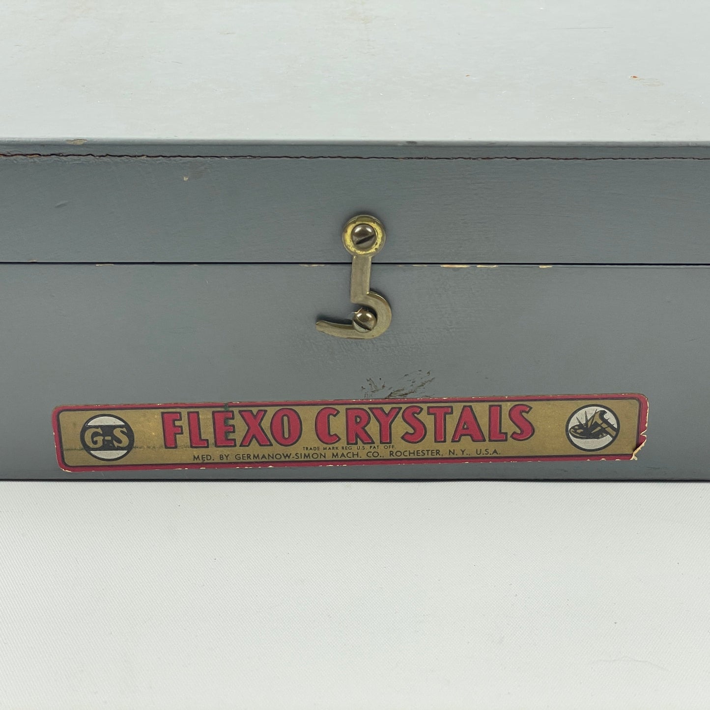 Apr Lot 89- Watchmaker’s Boxed G-S Crystal Hand Press
