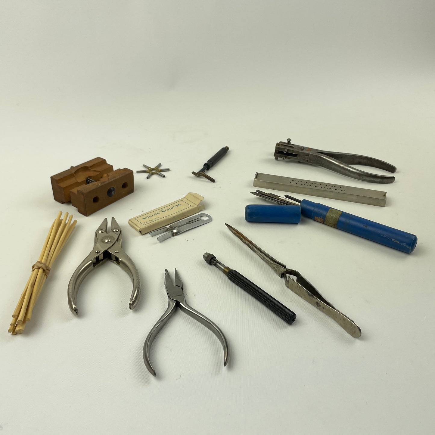 Apr Lot 63- Watchmaker’s Assortment of Bench Tools