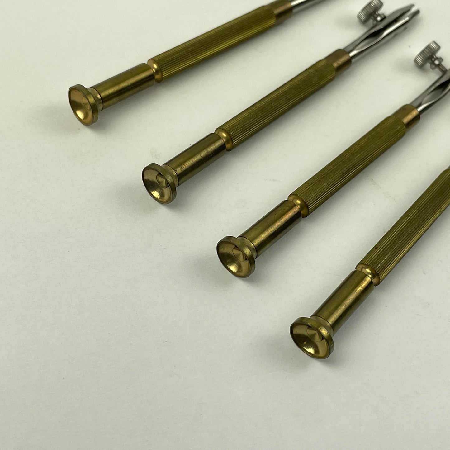 Apr Lot 97- Watchmaker’s Assortment of Swiss Single Ended Opening & Closing Jewelling Tools