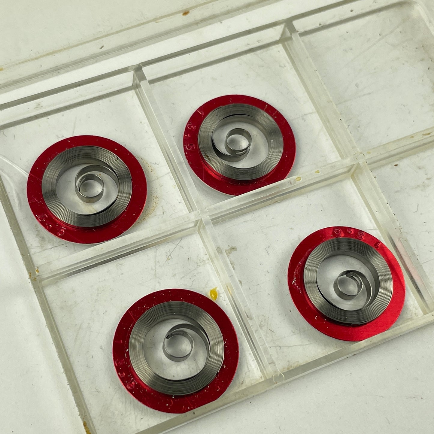 Apr Lot 11- Waltham 12 Size White Alloy Unbreakable #2224A Mainsprings