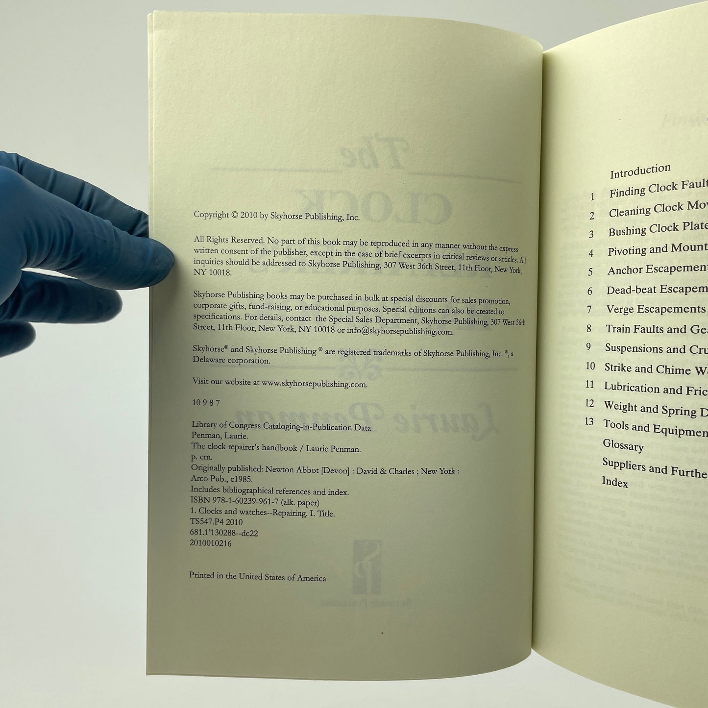 Apr Lot 53- The Clock Repairer’s Handbook