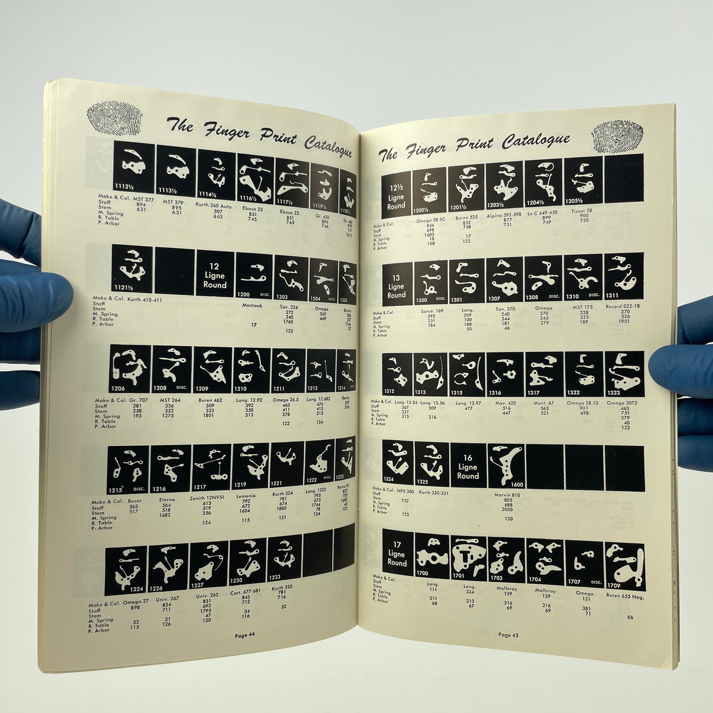 Apr Lot 45- Newall Fingerprint Catalogue