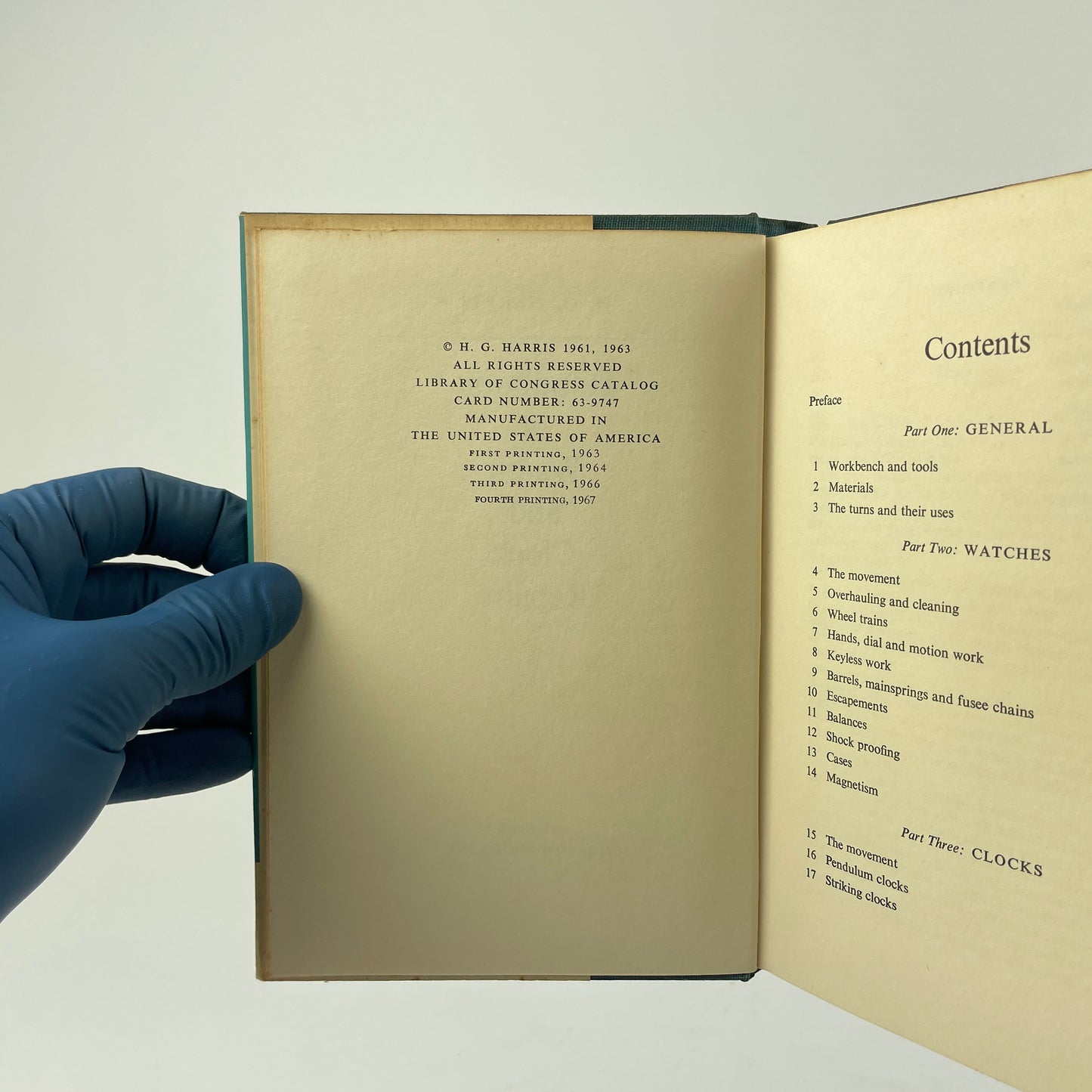 Apr Lot 65- Handbook of Watch and Clock Repairs